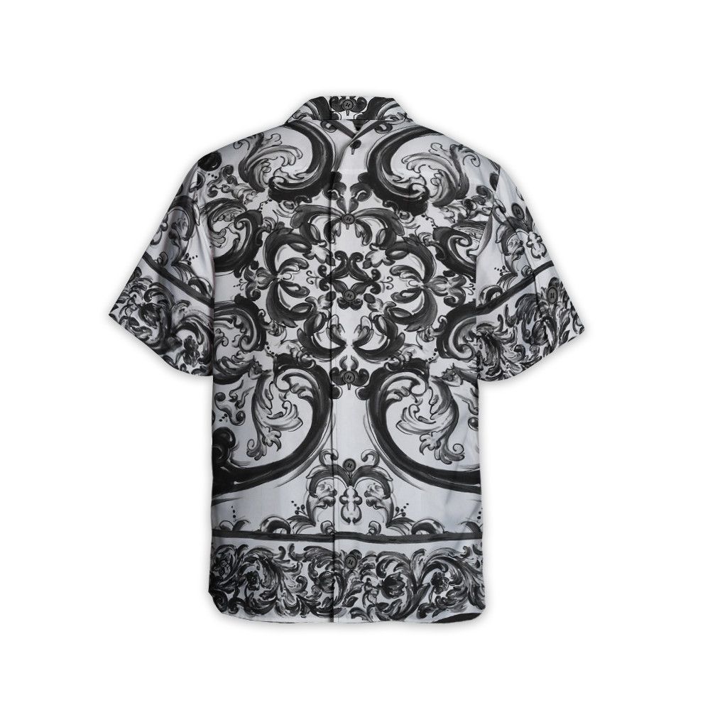 Designer Majolica-Print Twill Hawaii Shirt Size US L / EU 52-54 / 3 - 2 Thumbnail
