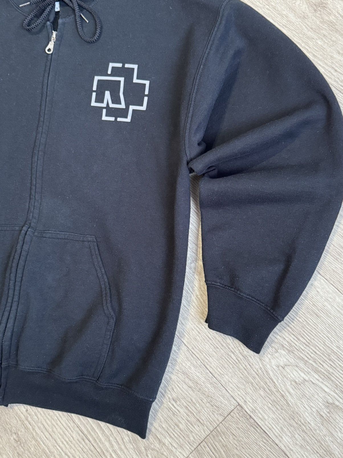 Band Tees 🔷Vintage Rammstein Zip Hoodie 2000s🔷 Size US L / EU 52-54 / 3 - 2 Thumbnail