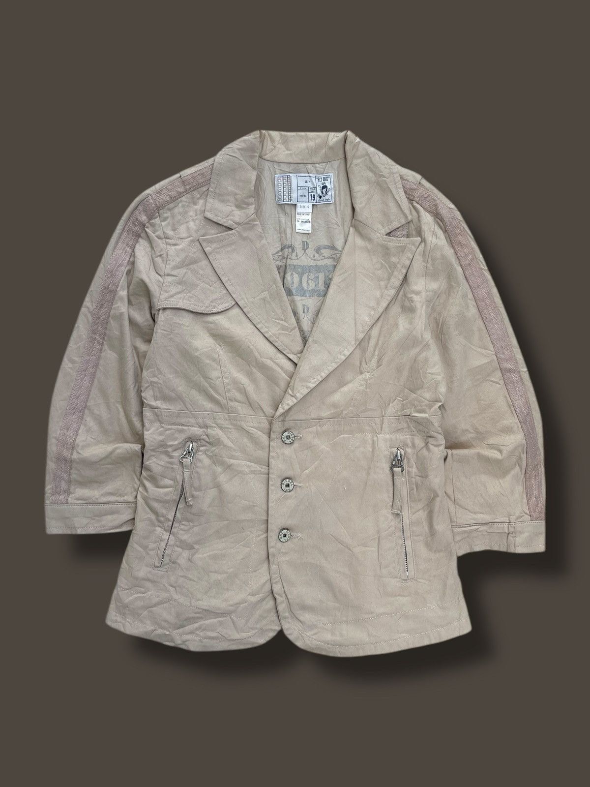 Affliction × Diesel Diesel Women's "FLY DECK" Utility Jacket Size S / US 4 / IT 40 - 1 Thumbnail