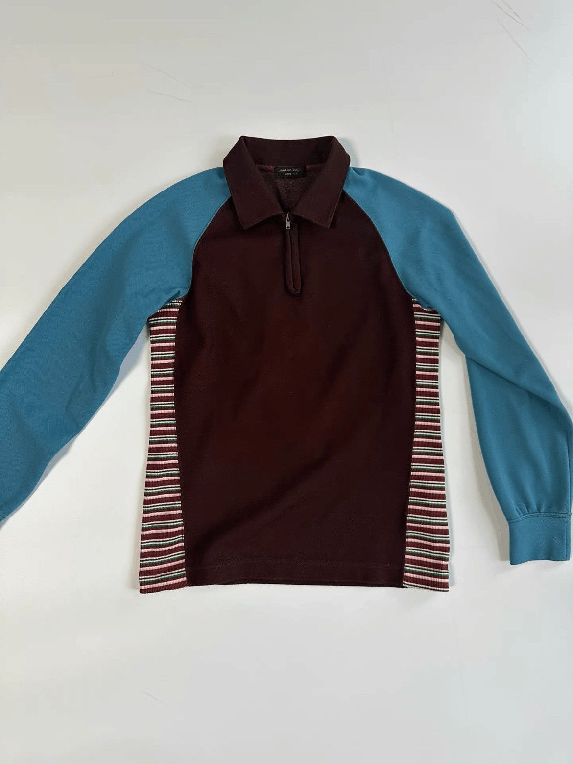 Comme des Garcons Homme Plus Vintage Comme Des Garcons Homme Plus Joint L/S Polo-2508 Size US S / EU 44-46 / 1 - 2 Thumbnail