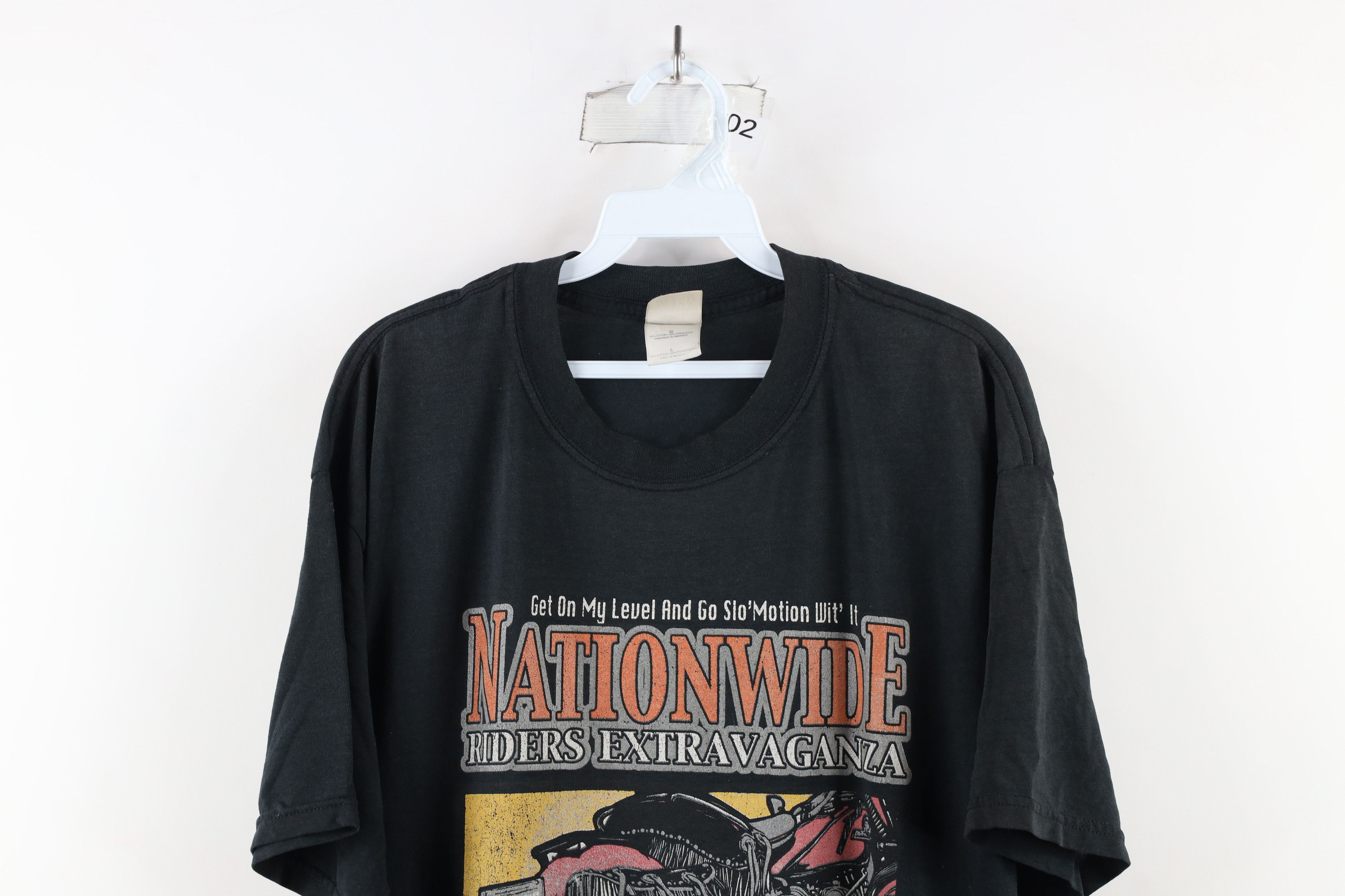 Vintage Vintage 90s Riders Extravaganza Motorcycle T-Shirt Size US L / EU 52-54 / 3 - 2 Thumbnail