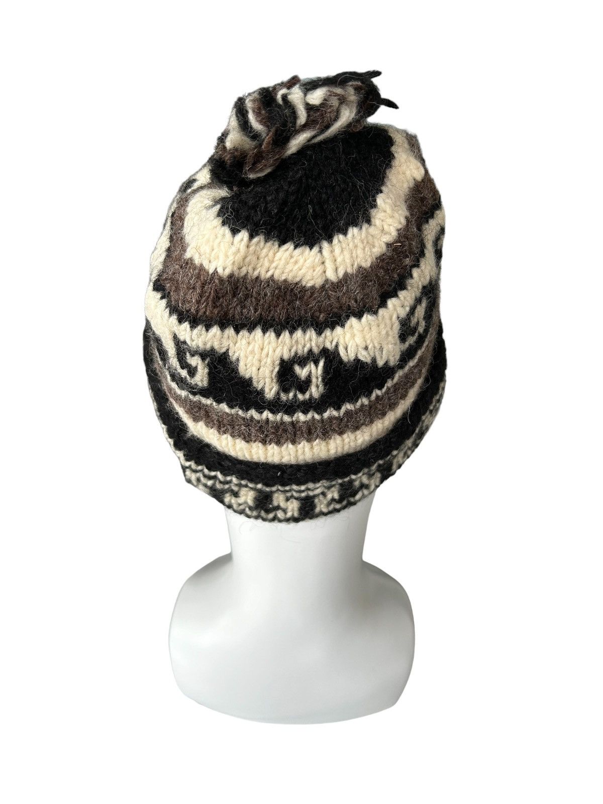 14th Addiction × Japanese Brand Crochet Knitted Mohair Handmade Beanie hat Size ONE SIZE - 2 Thumbnail