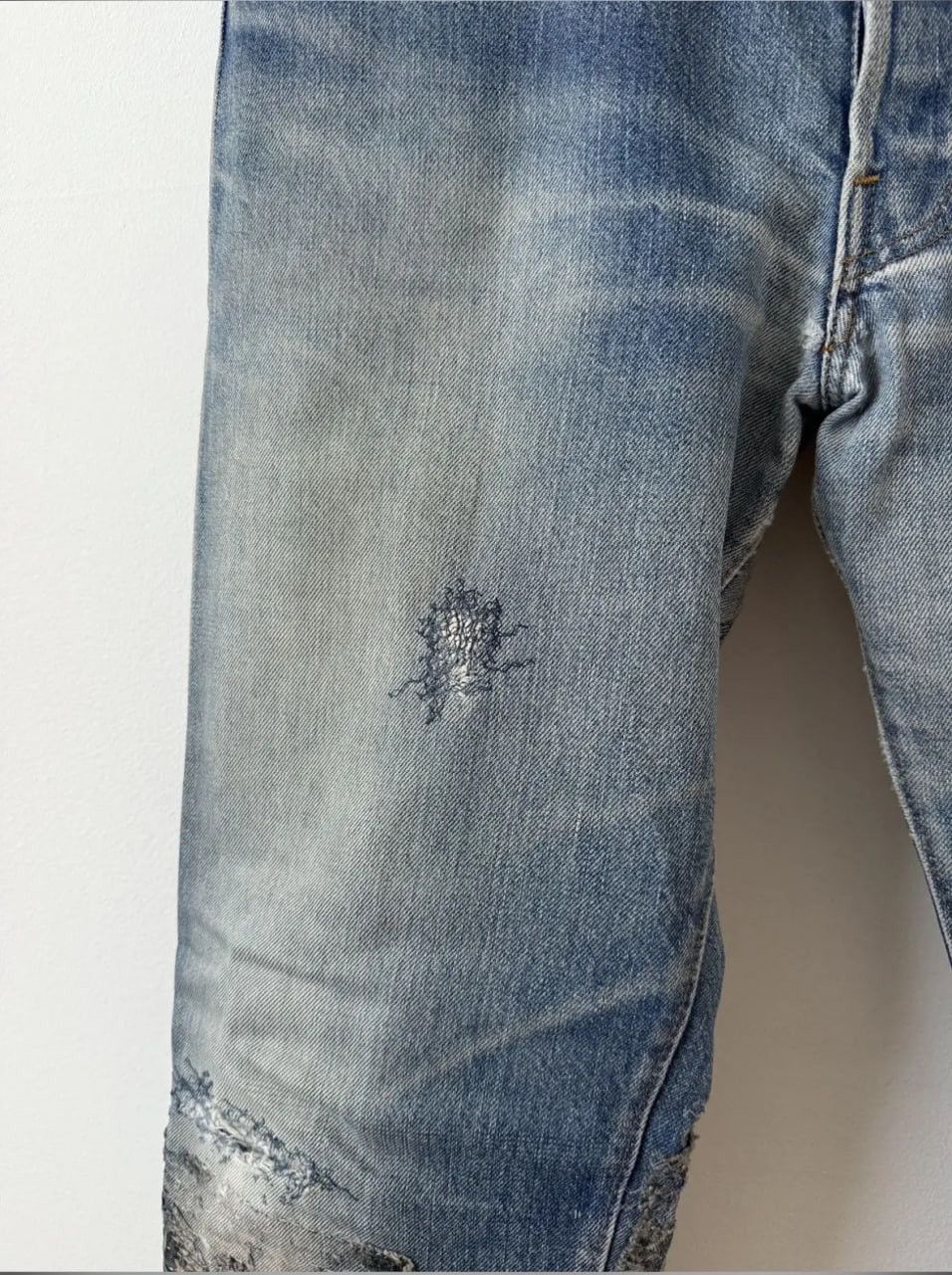 Proleta Re Art × Vuja De vuja de x proletareart glitch boro denim Size US 33 - 5 Thumbnail
