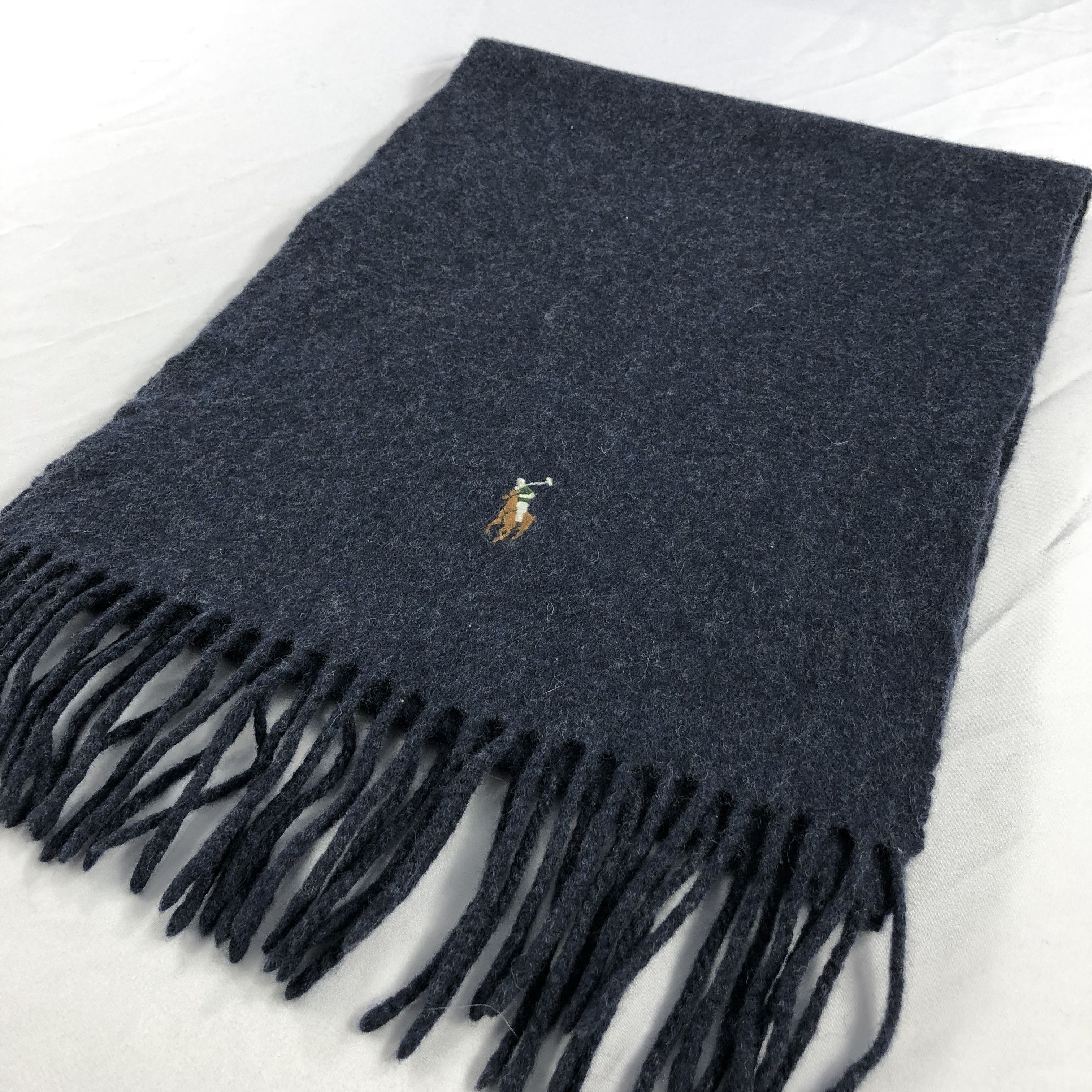 Polo Ralph Lauren Polo Ralph Lauren Scarf Muffler Wool V998 Size ONE SIZE - 3 Thumbnail