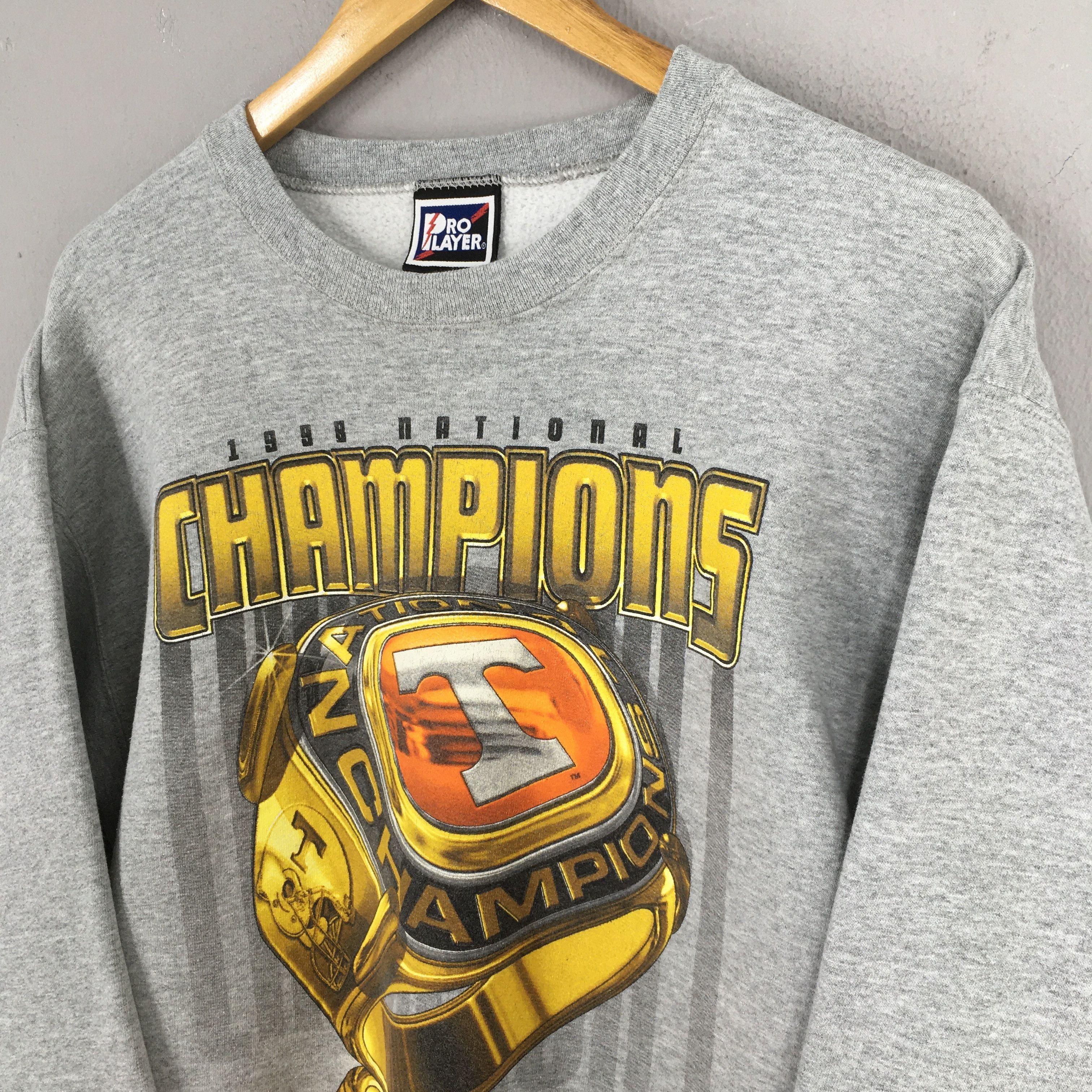NCAA × Pro Player Vintage 90s Tennessee Volunteers NCAA Sweatshirt Medium Size US M / EU 48-50 / 2 - 3 Thumbnail