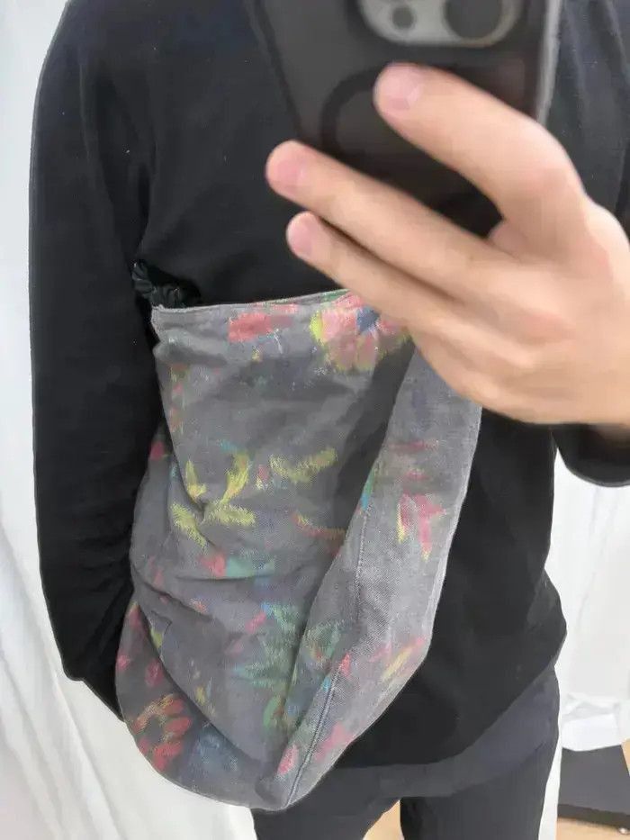 Yohji Yamamoto Yohji Yamamoto Y's Flower Print Shoulder Bag-2507 Size ONE SIZE - 6 Thumbnail