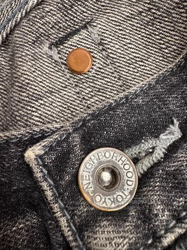 Neighborhood Neighborhood size M Black Washed Denim Jeans Size US 27 - 5 Thumbnail