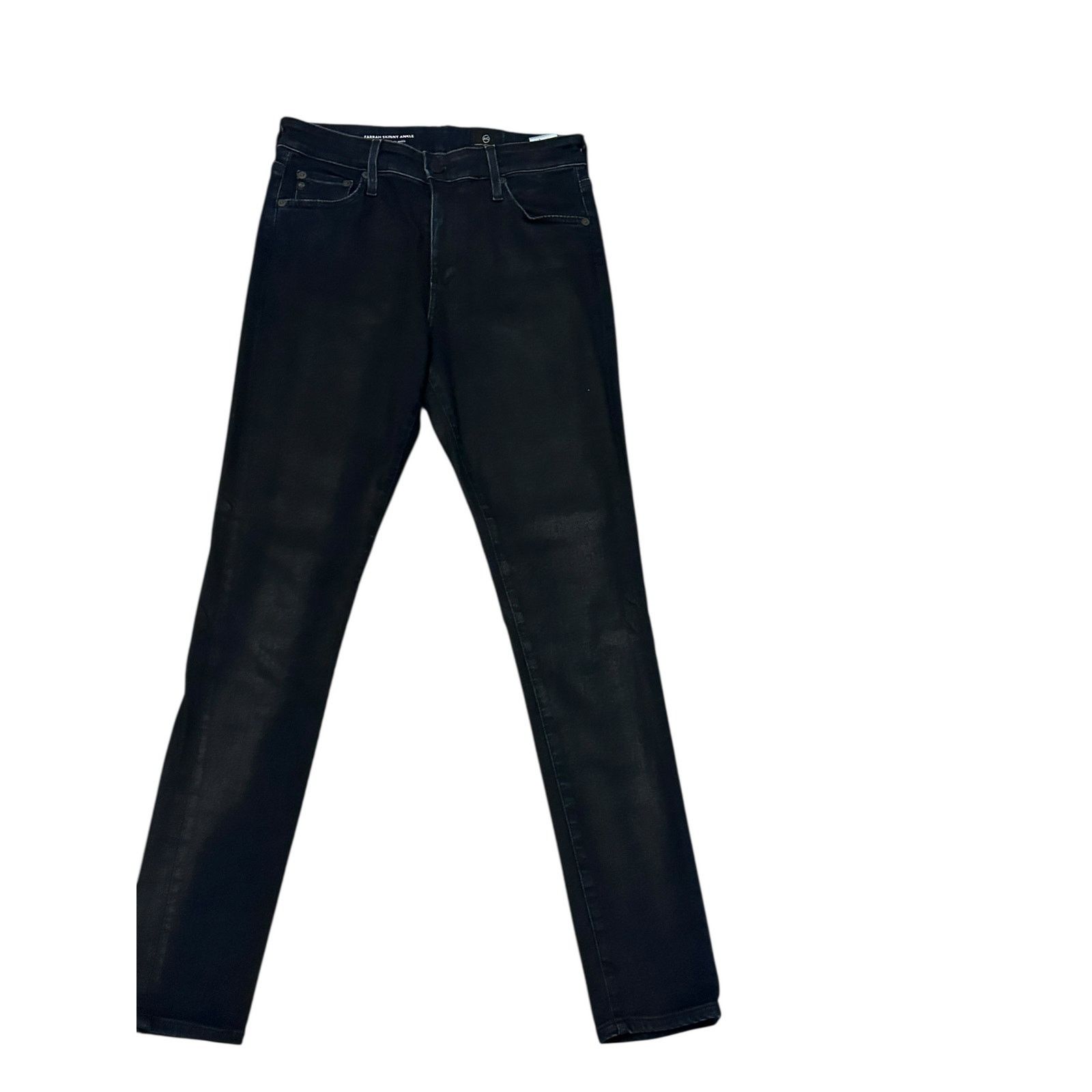 AG Adriano Goldschmied AG Adriano Goldschmied Farrah High Rise Skinny Ankle Jeans Size 27" / US 4 / IT 40 - 5 Thumbnail