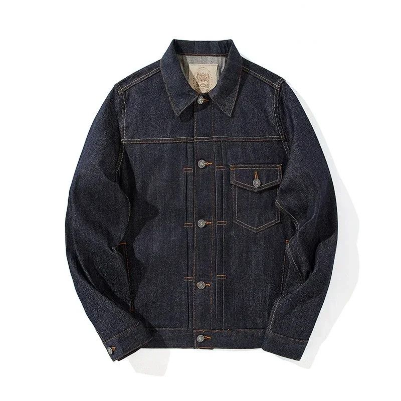 Japanese Brand Denim Jacket Japanese Retro Work Size US S / EU 44-46 / 1 - 1 Thumbnail
