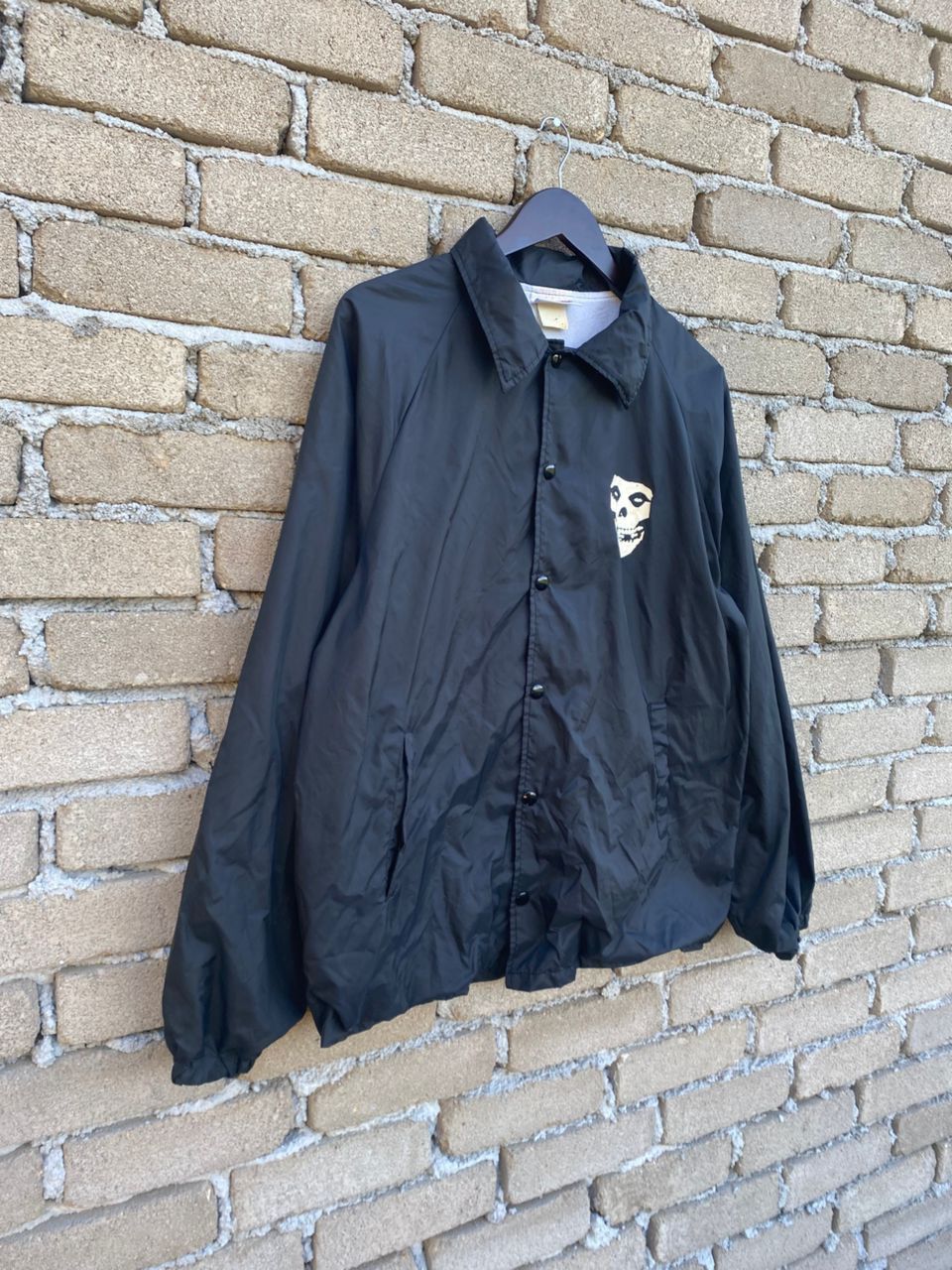 Vintage Vintage Misfits Skull Face Coach Jacket Size US L / EU 52-54 / 3 - 4 Thumbnail