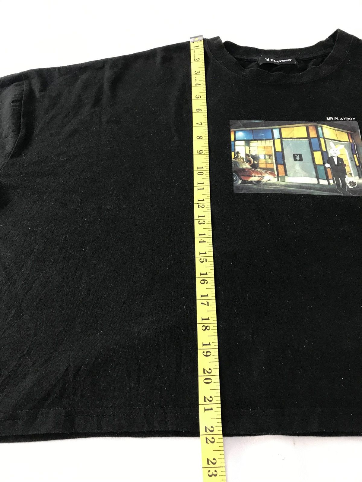 Playboy Playboy Big Graphic Bunny Head Longsleeve Printed Black Tee Size XL / US 12-14 / IT 48-50 - 9 Thumbnail