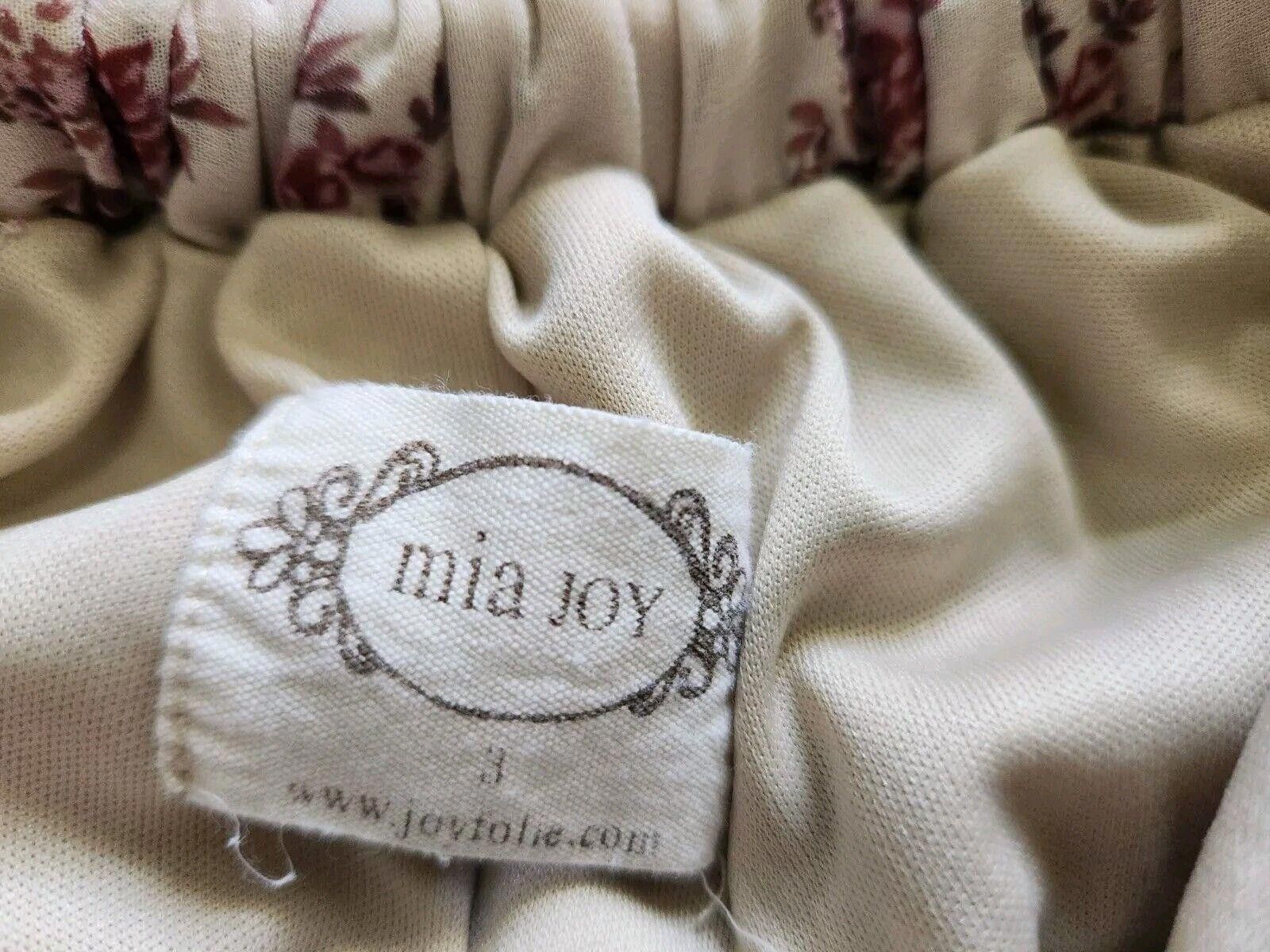Designer Girls Skirts 3t Baileys Blossom Peach Skirt Mia Joy Chiffon Size 24" / US 00 / IT 34 - 3 Thumbnail