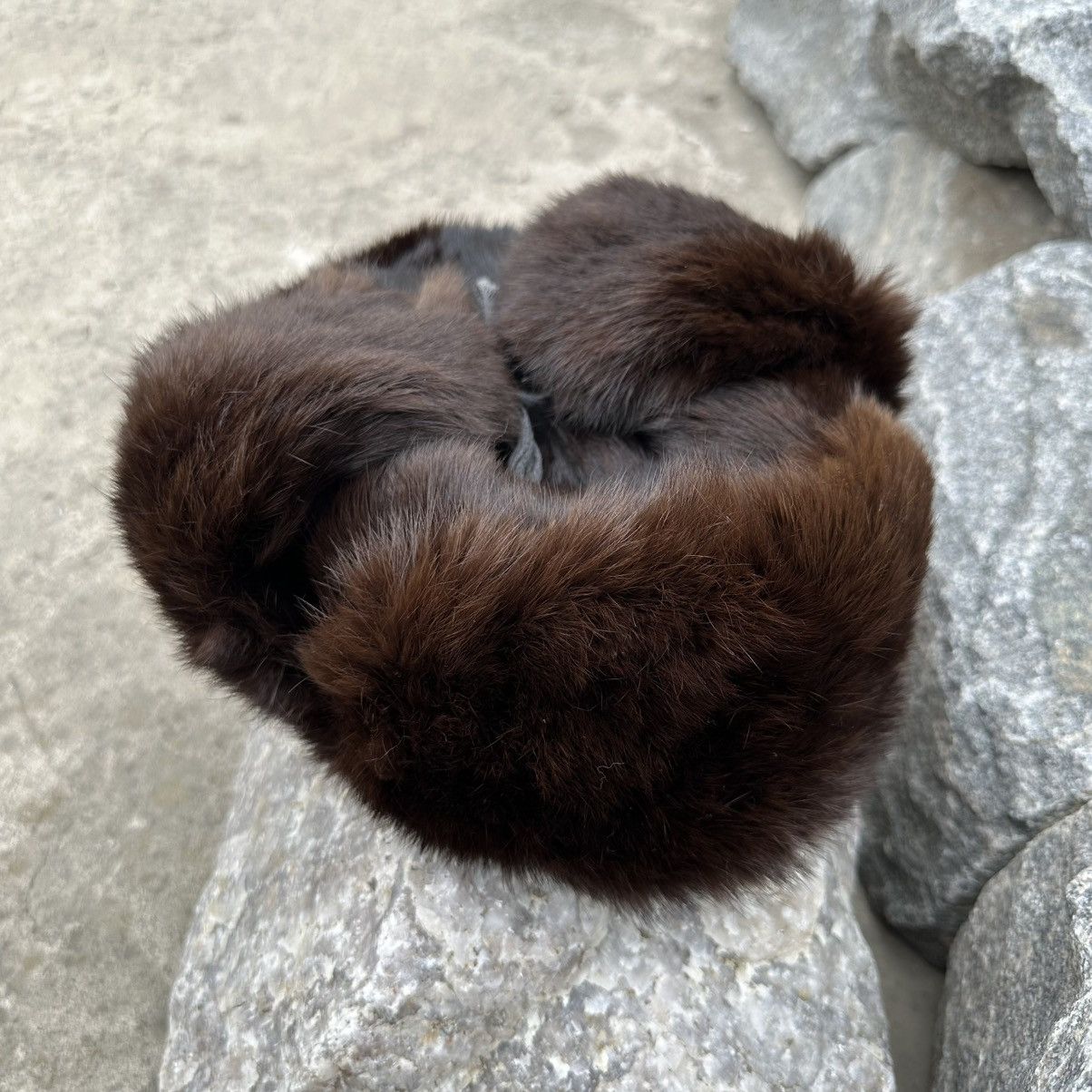 Other Vintage Japanese Style USSR Hat Shapka Ushanka Fur Cap Size ONE SIZE - 11 Thumbnail