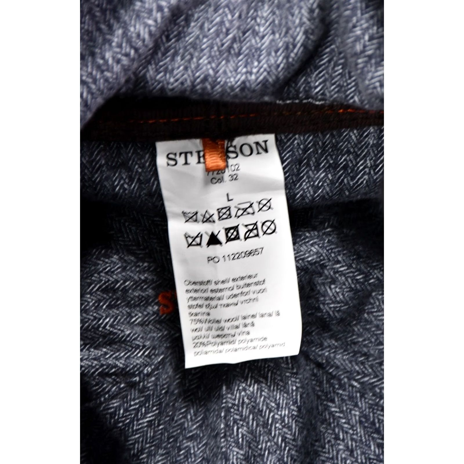 Stetson Stetson Baseball Cap Wool/Cashmere Men's Hat L Black Wool/Cashmere Baseball Cap Mens L Black Size ONE SIZE - 4 Thumbnail