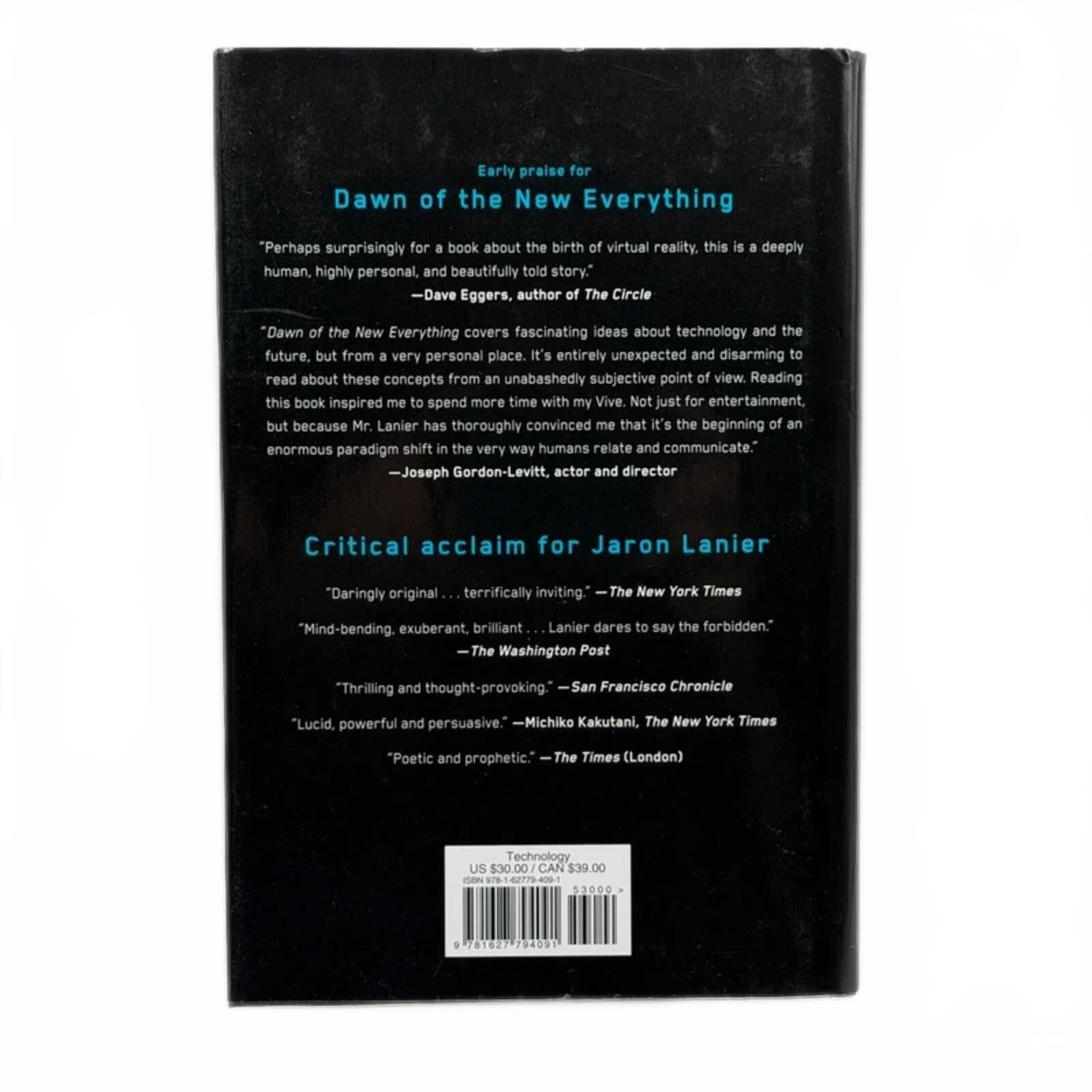 Other Dawn of the New Everything - Jaron Lanier - Hardcover Size ONE SIZE - 2 Thumbnail