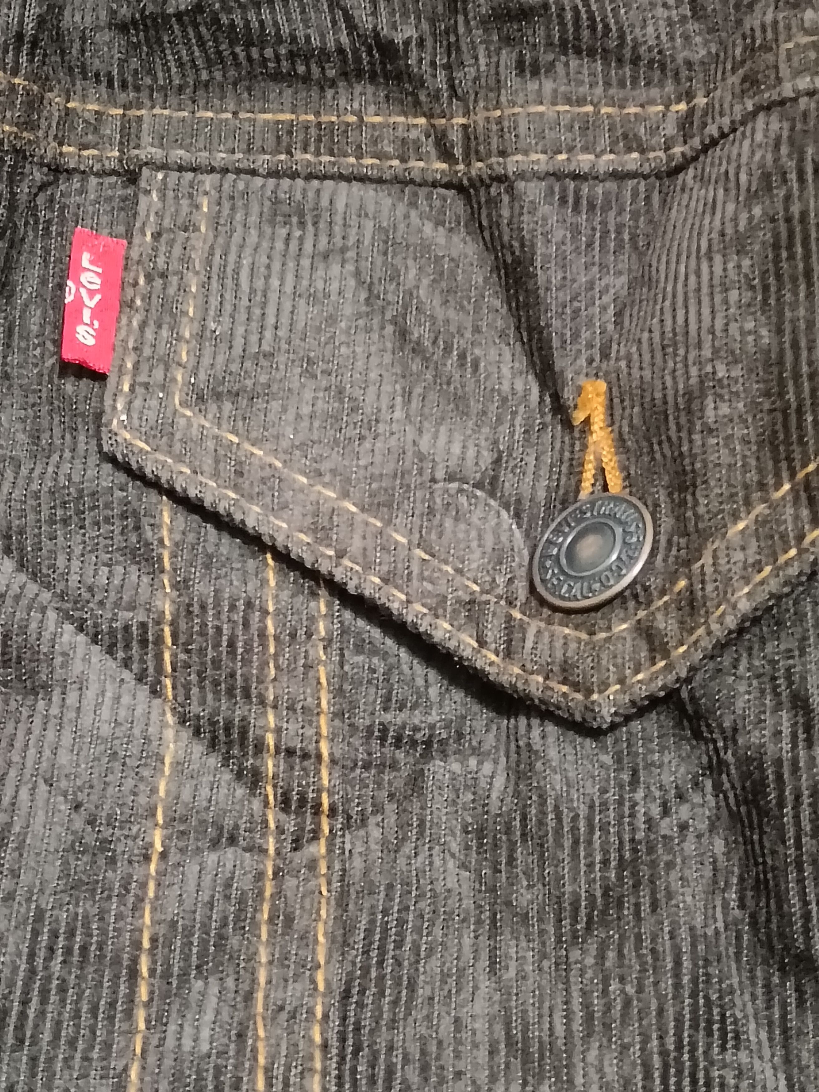 Levi's LEVIS CORDUROY LIGHT PUFFER JACKET Size US L / EU 52-54 / 3 - 2 Thumbnail