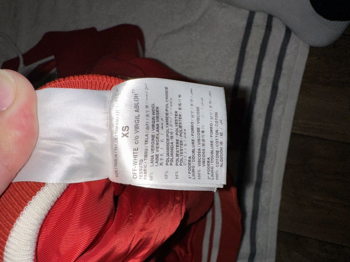 Off-White Off White Varsity Jacket Size US XS / EU 42 / 0 - 5 Thumbnail