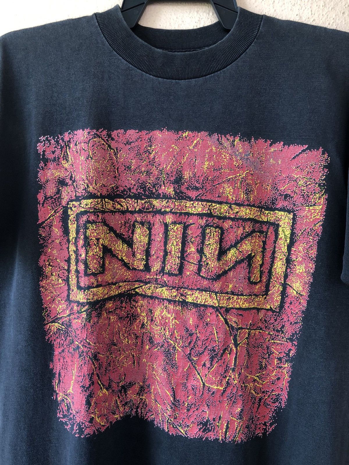 Band Tees × Vintage Vintage 90s NINE INCH NAILS Closer Tour Size US L / EU 52-54 / 3 - 3 Thumbnail