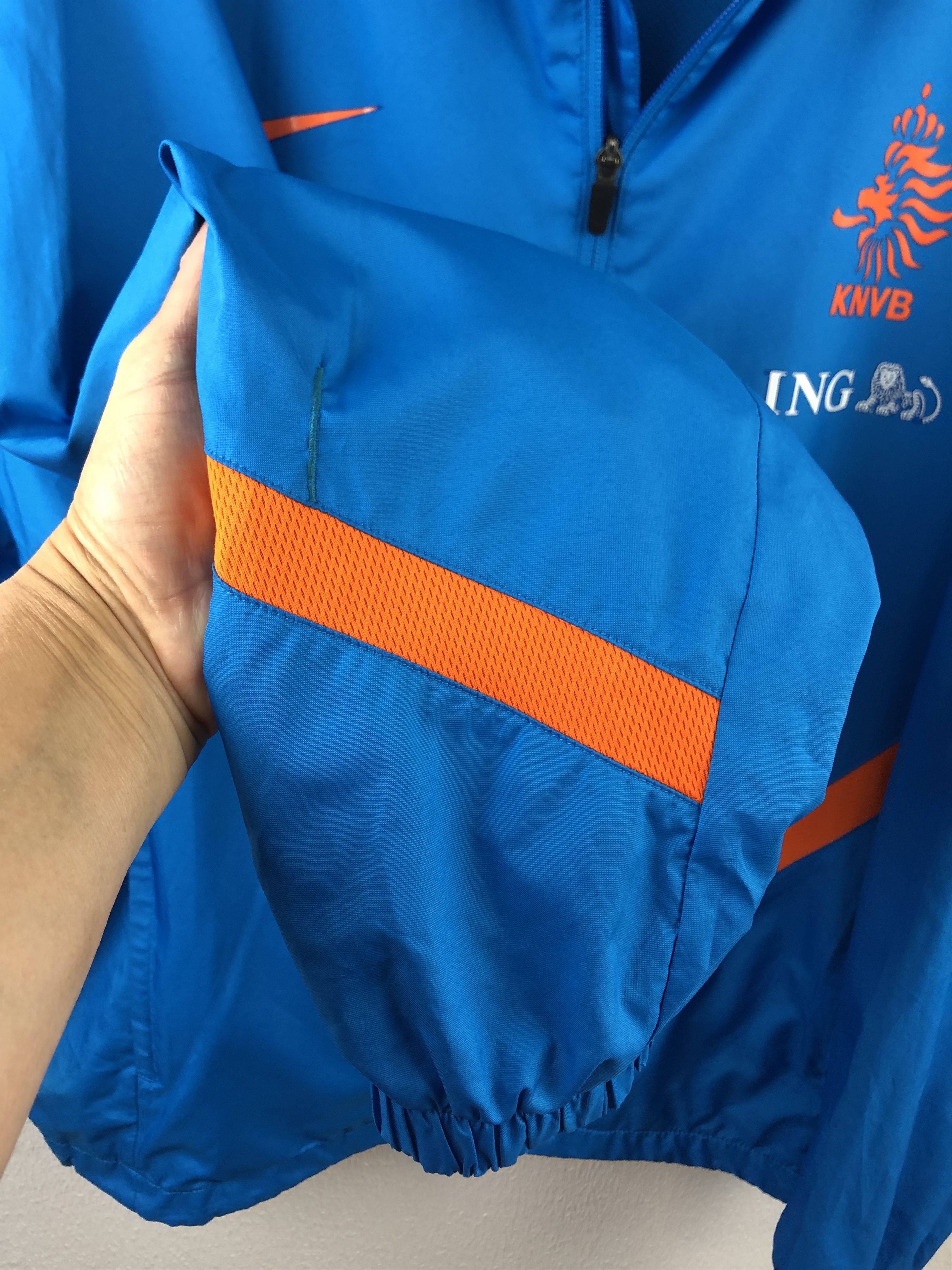 Nike Netherlands Holland Football Jacket Track Top Windbreaker Size US XL / EU 56 / 4 - 8 Thumbnail