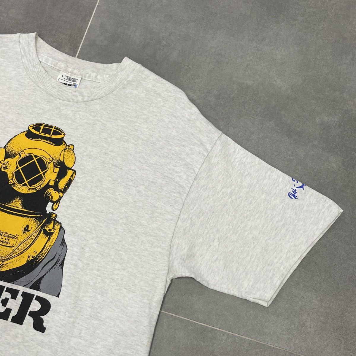 Vintage Vintage Screen Stars Diver T-Shirt Size L Size US L / EU 52-54 / 3 - 6 Thumbnail