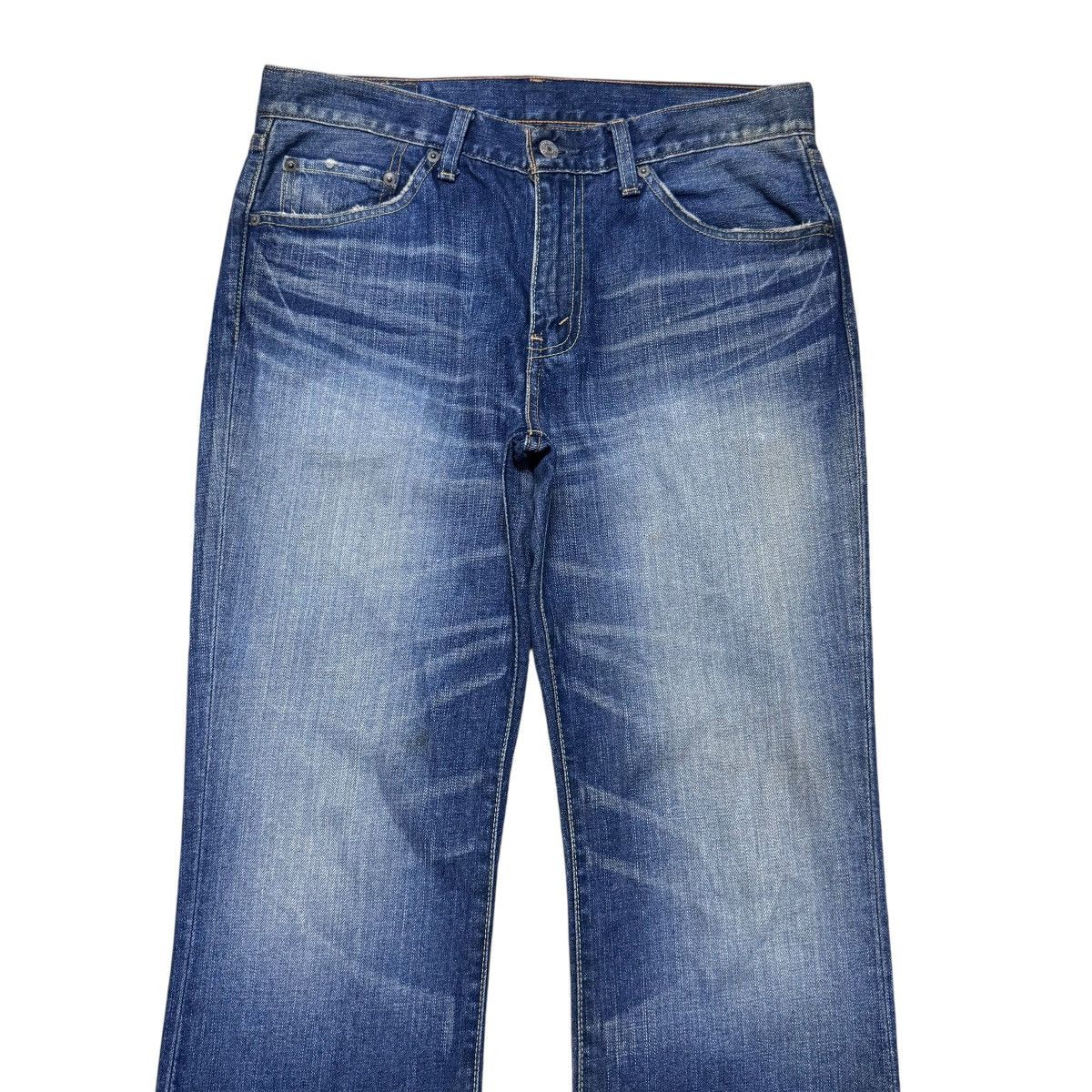 Levi's Vintage Levis 517 Flare Jeans Hedi Slimane Size US 33 - 3 Thumbnail