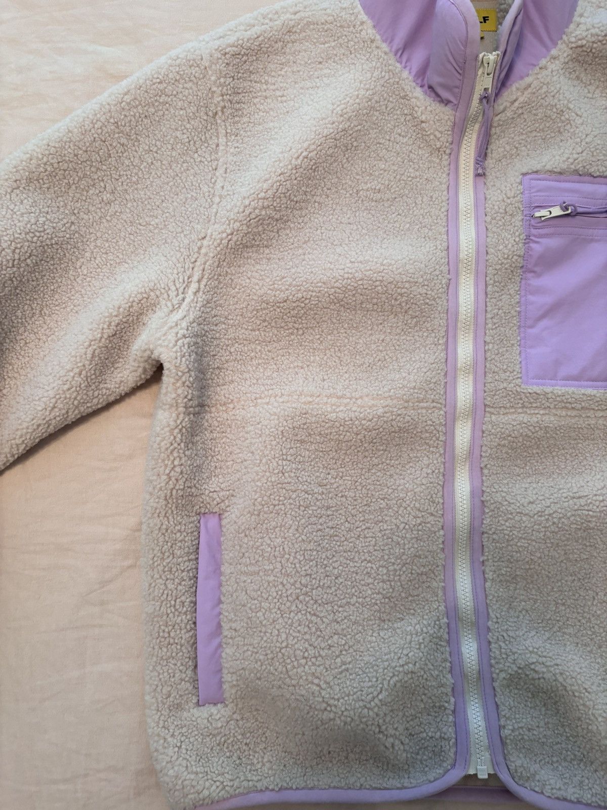 Golf Wang Fleece Sherpa Jacket Size US L / EU 52-54 / 3 - 2 Thumbnail