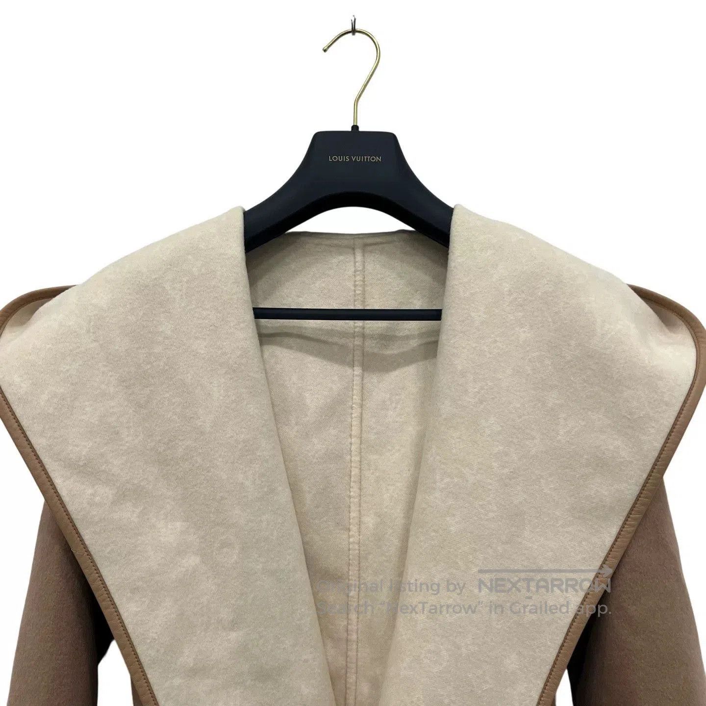 Louis Vuitton Louis Vuitton Beige Double-Sided Hooded Coat. Size US S / EU 44-46 / 1 - 6 Thumbnail