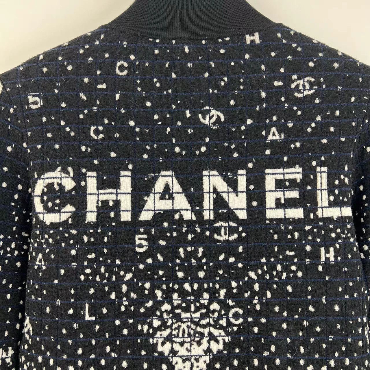 Chanel Chanel Ski Collection Crystal CC Logo Knit Dress K12 Size XXS / US 00 / IT 34 - 8 Thumbnail