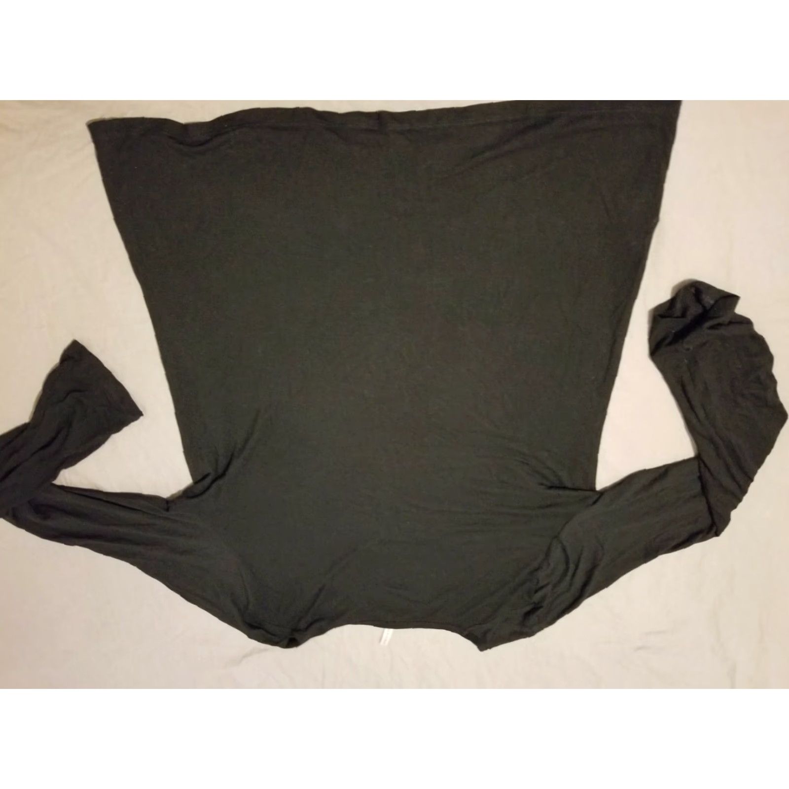 Banana Republic Banana Republic Shirt Womens L Black Cotton Long Sleeve Size L / US 10 / IT 46 - 6 Thumbnail