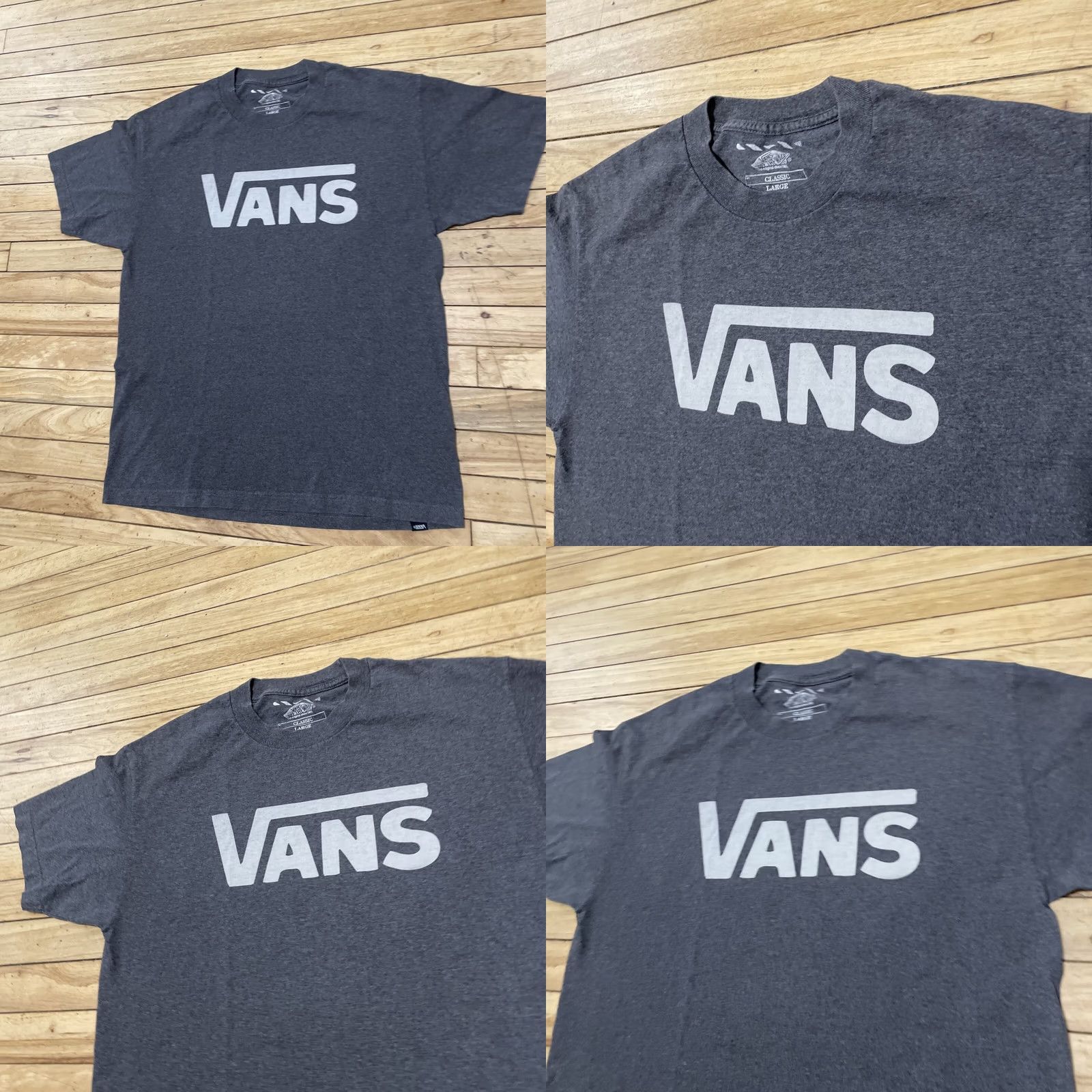 Vans VANS Classic Fit Shirt Men L Gray Skater Off The Wall Y2k Streetwear Beach L Shirt Size US L / EU 52-54 / 3 - 9 Thumbnail