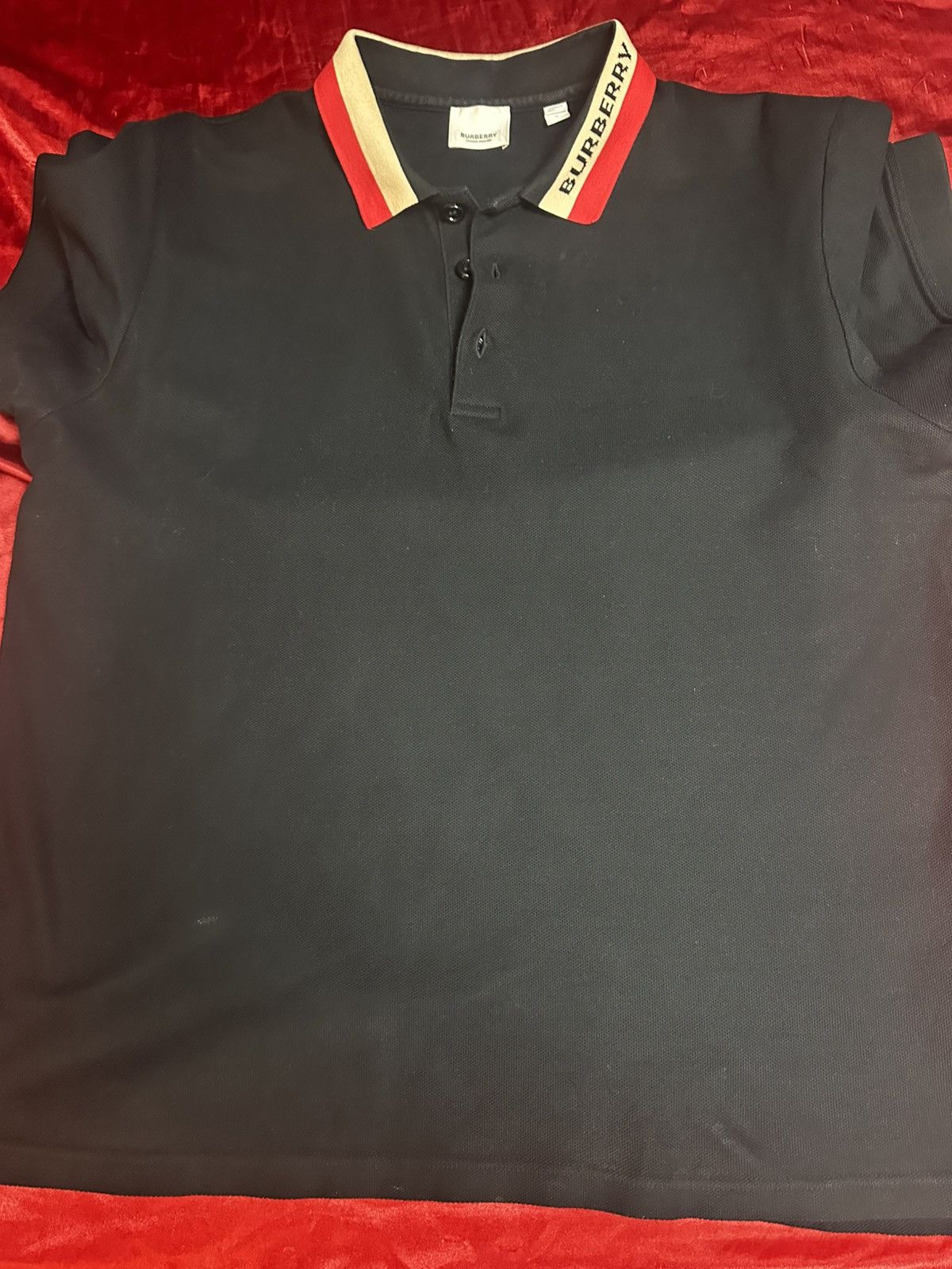 Burberry × Designer Burberry Polo Shirt Size US L / EU 52-54 / 3 - 5 Thumbnail
