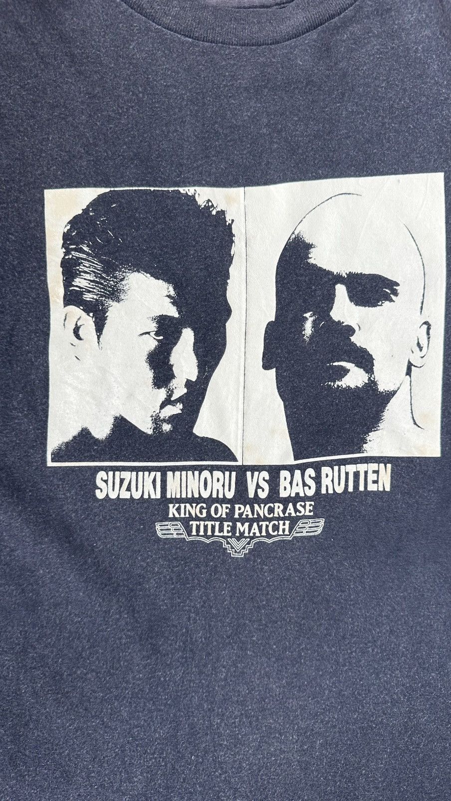 Vintage VINTAGE WRESTLING SUZUKI MINORU VS BAS RUTTEN TER Size US M / EU 48-50 / 2 - 2 Thumbnail