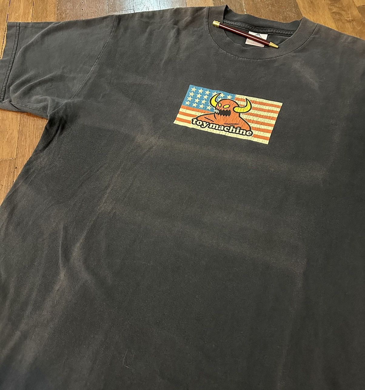 Toy Machine × Vintage RARE VINTAGE TOY MACHINE AMERICAN FLAG L Size US L / EU 52-54 / 3 - 6 Thumbnail