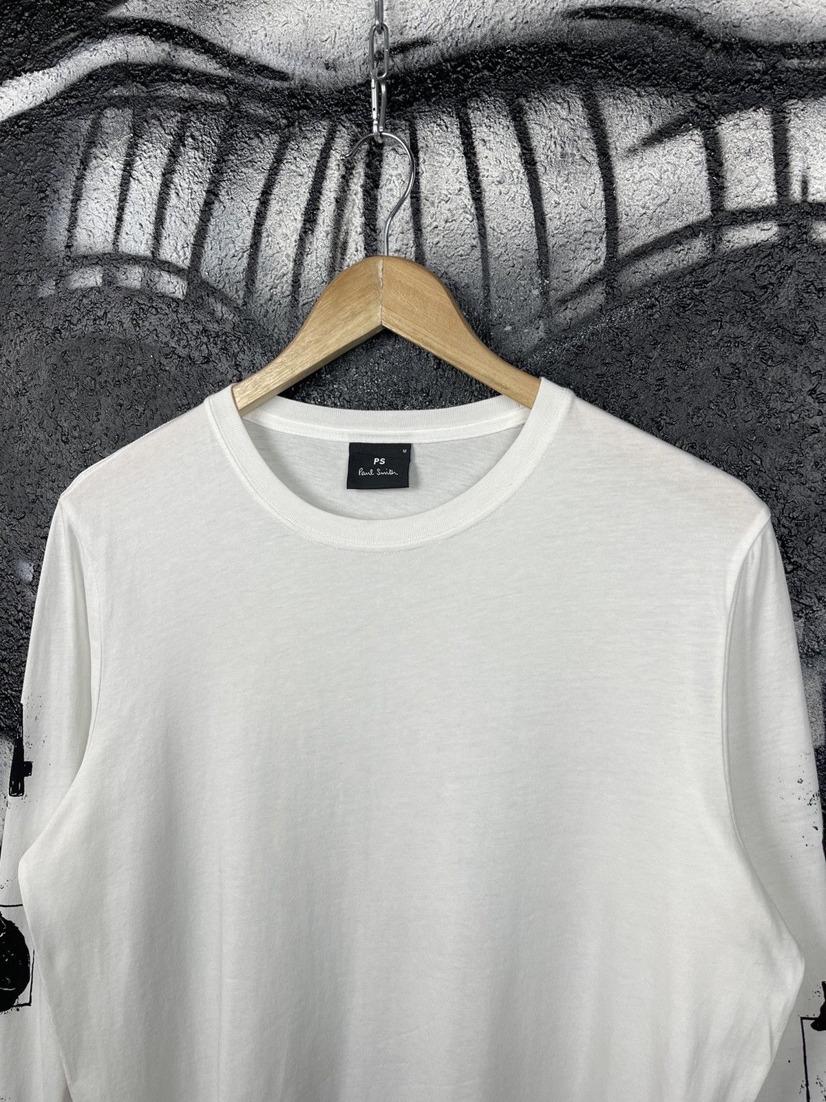 Paul Smith Paul Smith White Cotton Long Sleeve T-Shirt Men’s Size M Size US M / EU 48-50 / 2 - 3 Thumbnail
