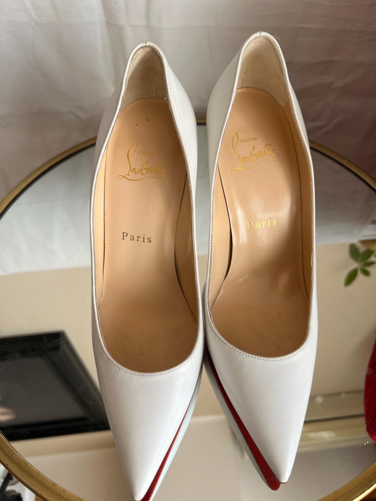 Christian Louboutin White So Kate Size US 6.5 / IT 36.5 - 1 Thumbnail