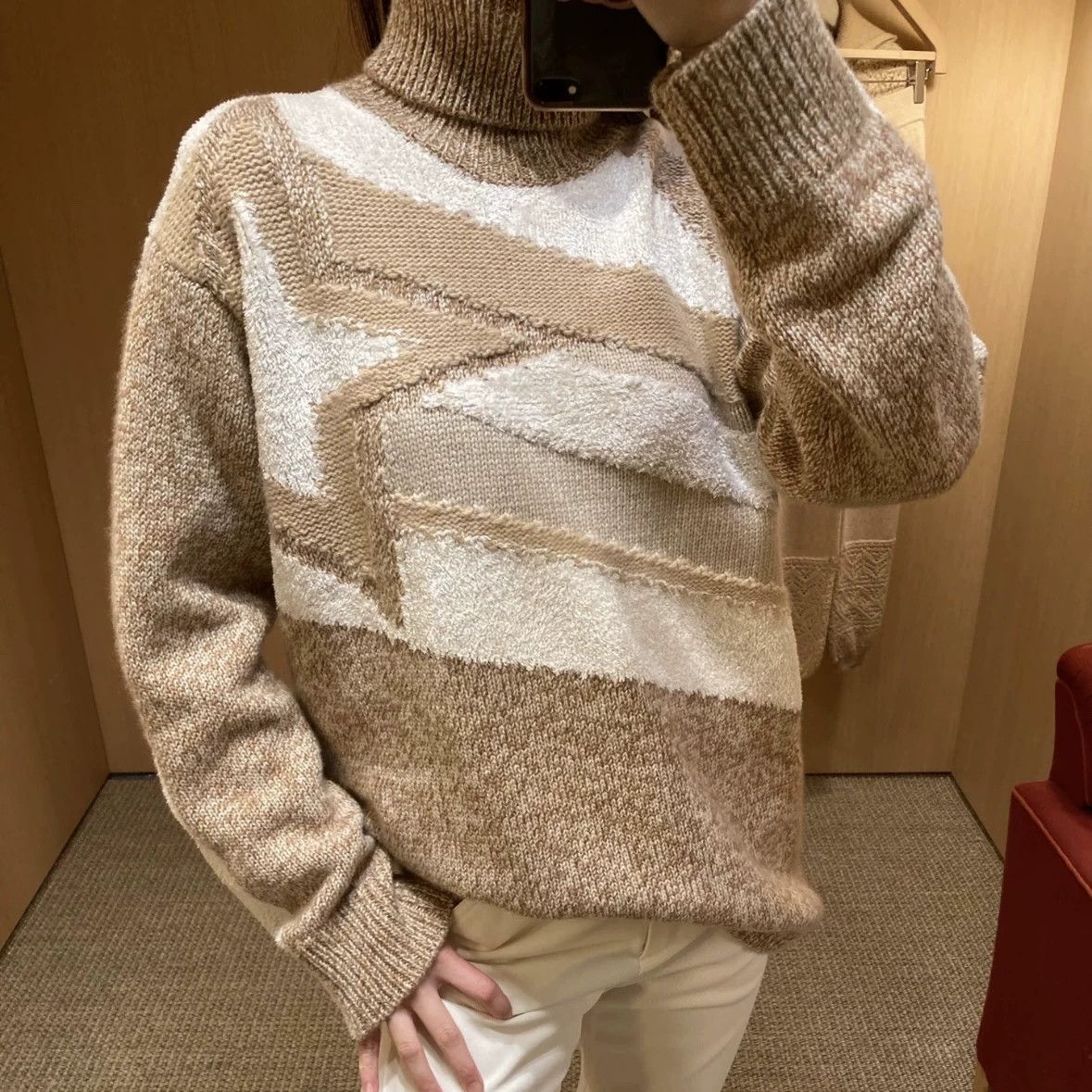 Loro Piana Loro Piana mar29 Lucky Star Turtleneck Cashmere XS Size XS / US 0-2 / IT 36-38 - 6 Thumbnail