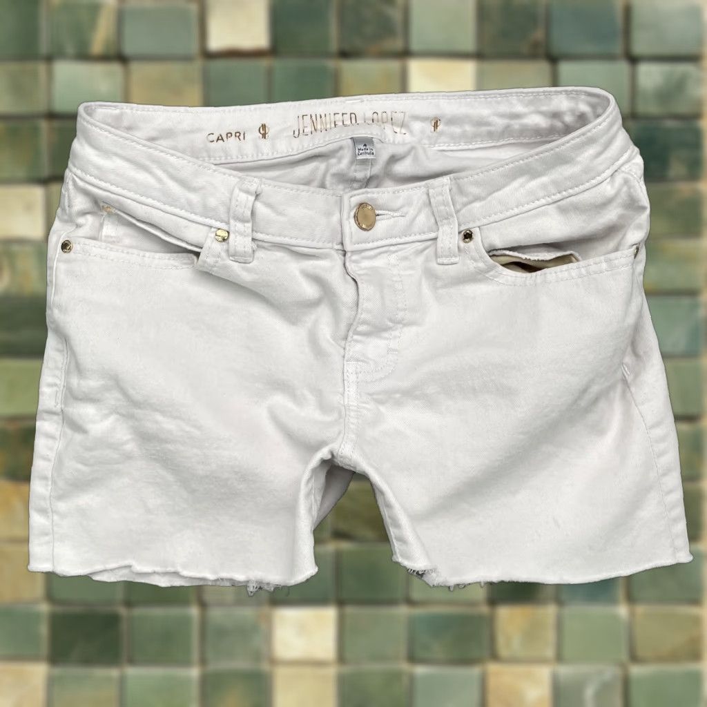 Jessica Simpson Jessica Simpson Jeans Short Women's 28 Raw Y2K Rodeo Daisy Dukes 90s Chic Vintage? Size 28" / US 6 / IT 42 - 1 Thumbnail