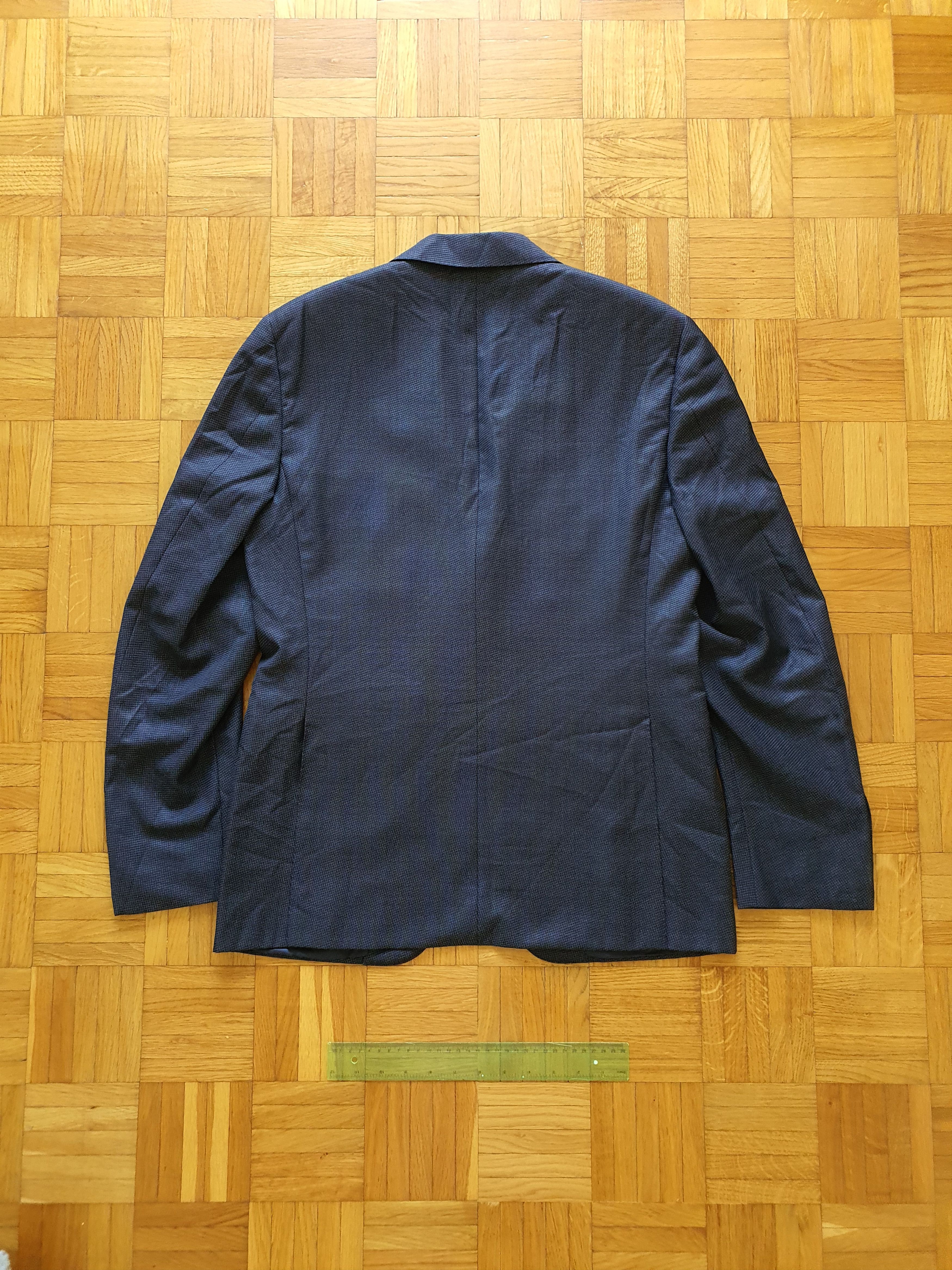 Canali 1934 - Blazer Sports Coat Suit Jacket - Navy Micro Pattern Size 40R - 2 Thumbnail