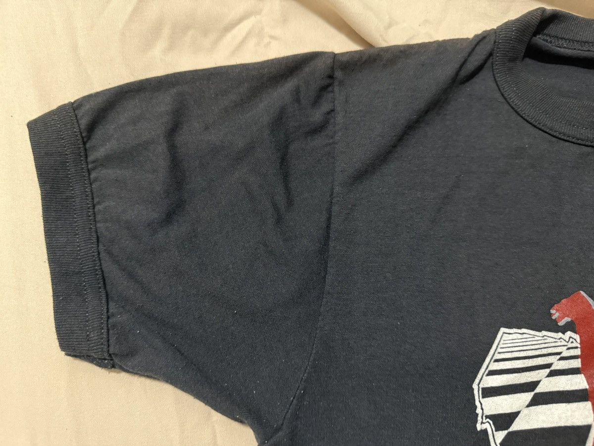 Band Tees × Vintage Vintage 80s Vigilants Run for Cover Ringer Shirt Size US M / EU 48-50 / 2 - 7 Thumbnail