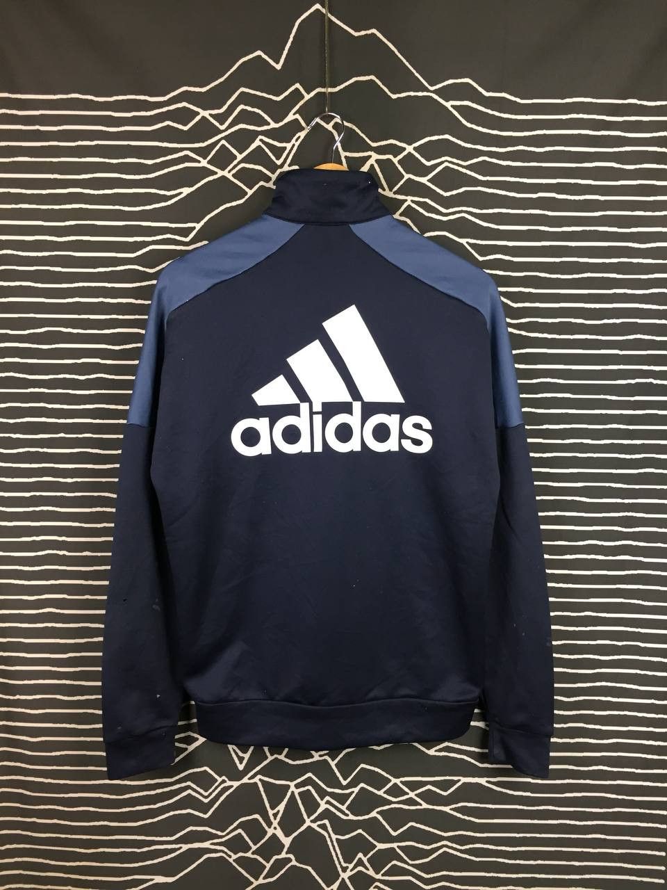 Adidas Adidas Sportswear Big Logo Full Zip Track Jacket Size US M / EU 48-50 / 2 - 2 Thumbnail
