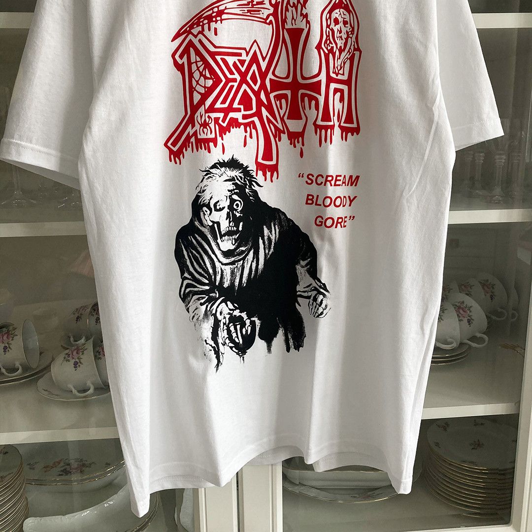 Band Tees T-shirt Death - Scream Bloody Gore - death metal band Size US L / EU 52-54 / 3 - 3 Thumbnail