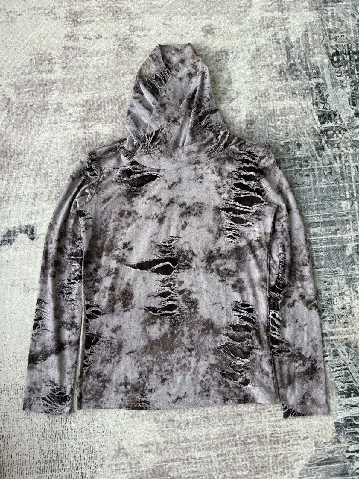 Tornado Mart Tornado Mart Japan Distressed Turtle Neck Longsleeve Size US M / EU 48-50 / 2 - 3 Thumbnail