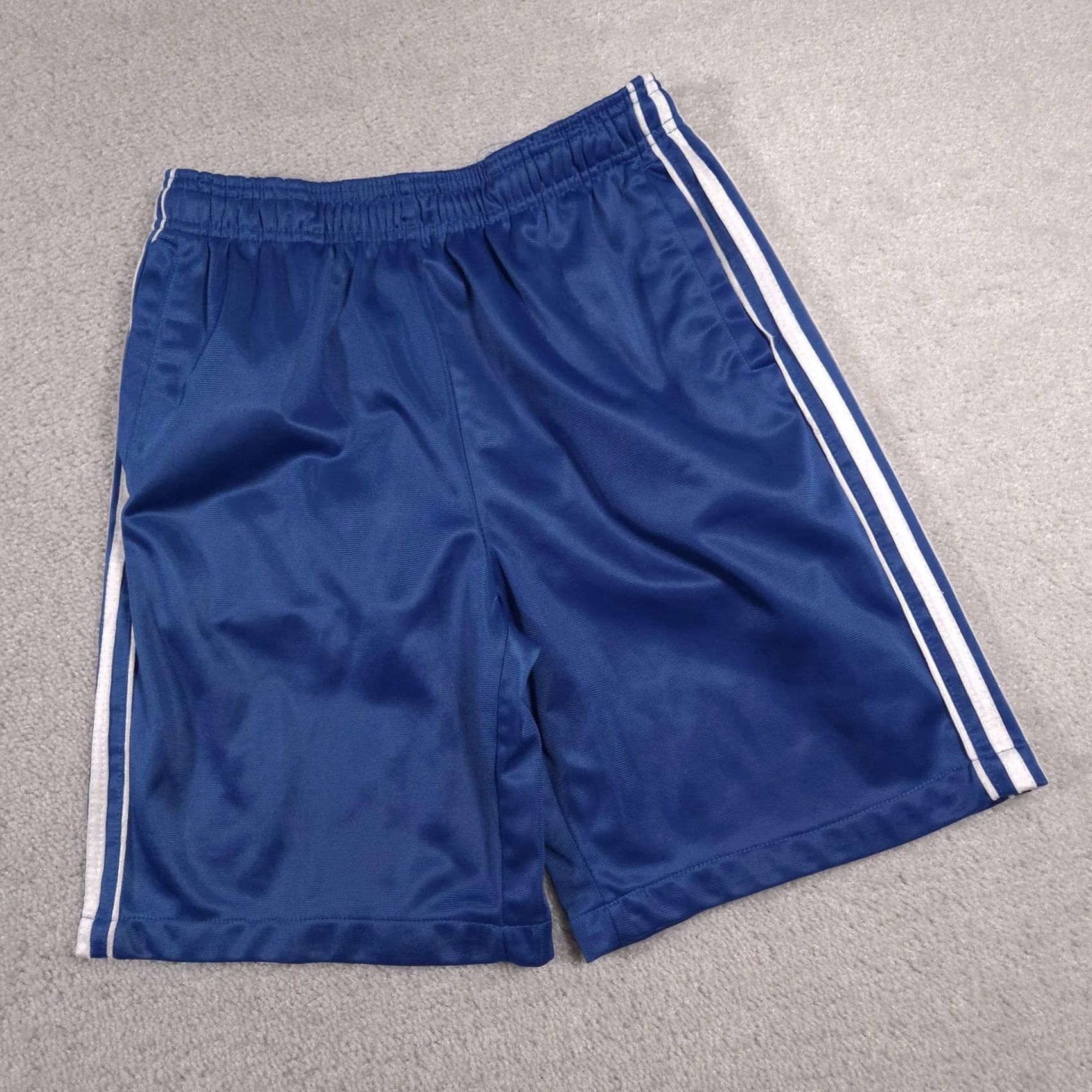 Haband Haband Active Joe Shorts Mens Small Blue White Striped Drawstring Pockets Athletic Casual Shorts Size US 29 - 2 Thumbnail