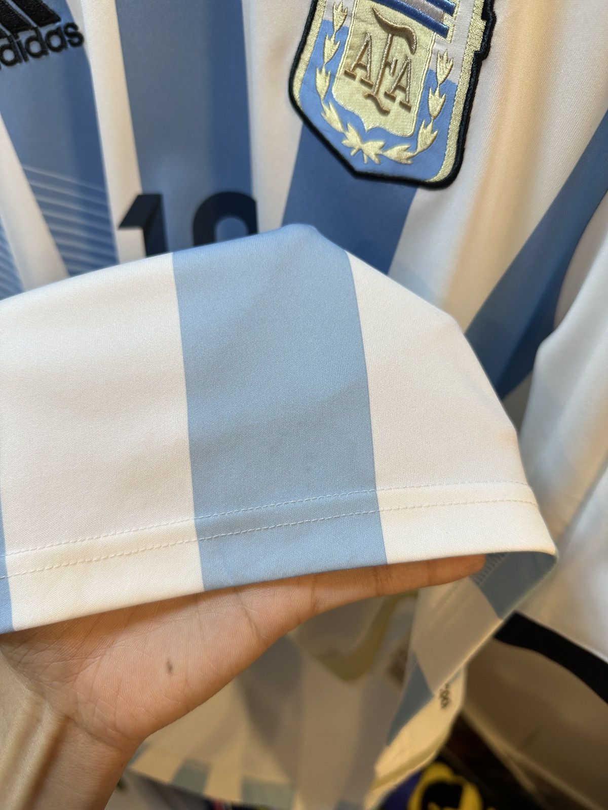 Adidas 2014 Argentina Home Kit MESSI 10 Size US L / EU 52-54 / 3 - 17 Thumbnail
