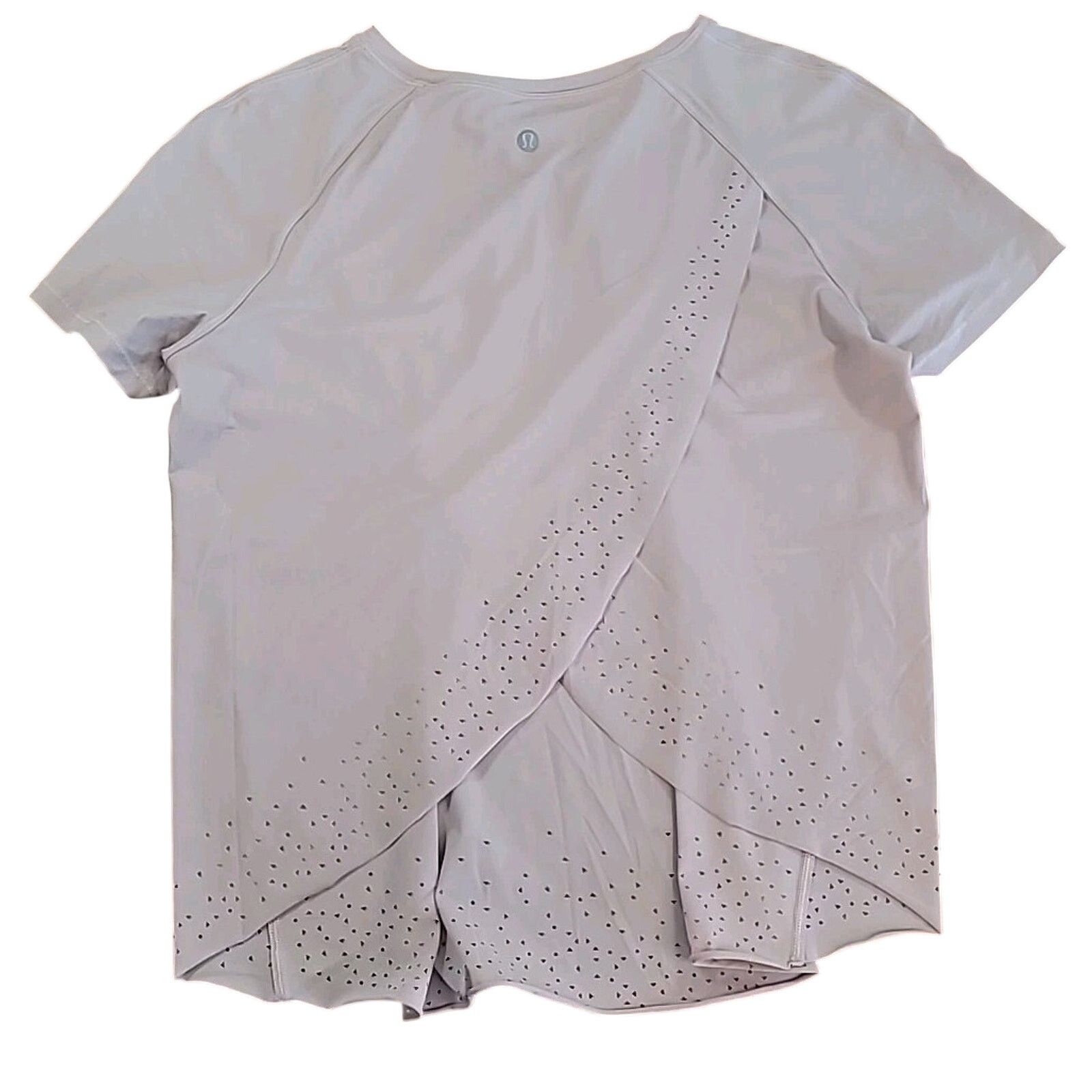 Lululemon Lululemon Quick Pace Laser-Cut Split-Back Running Top – 6 Size M / US 6-8 / IT 42-44 - 2 Thumbnail