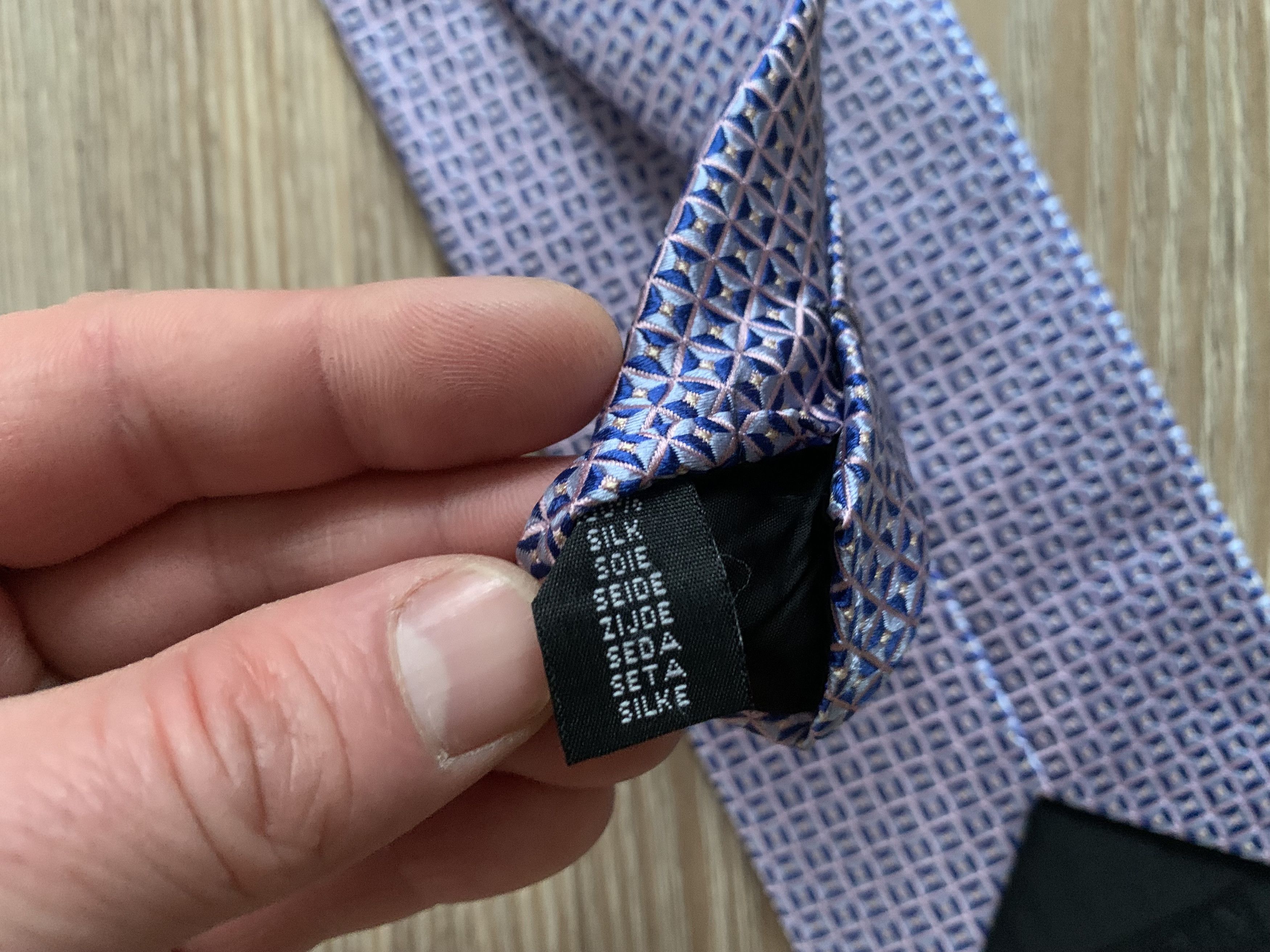 Balmain Balmain Patterned Silk Tie Size ONE SIZE - 7 Thumbnail