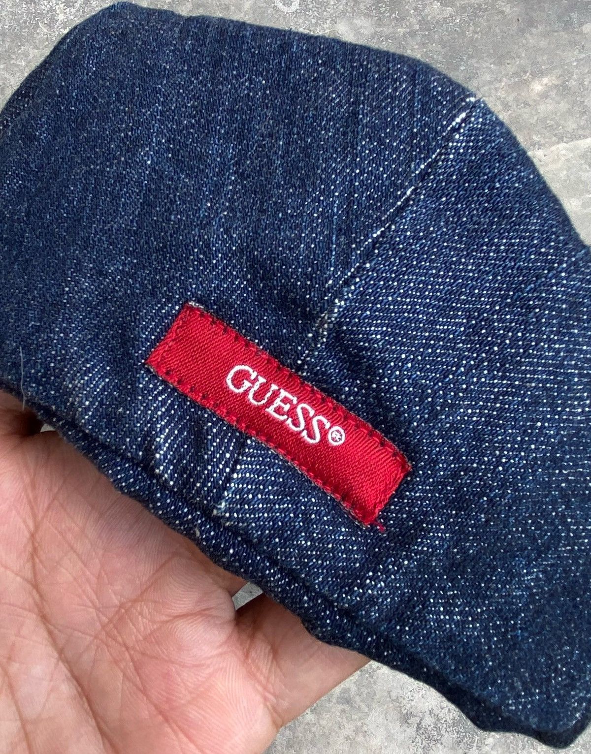 Guess Guess Jeans Newsboy Cap Denim Hat • Hat • Classic Size ONE SIZE - 4 Thumbnail