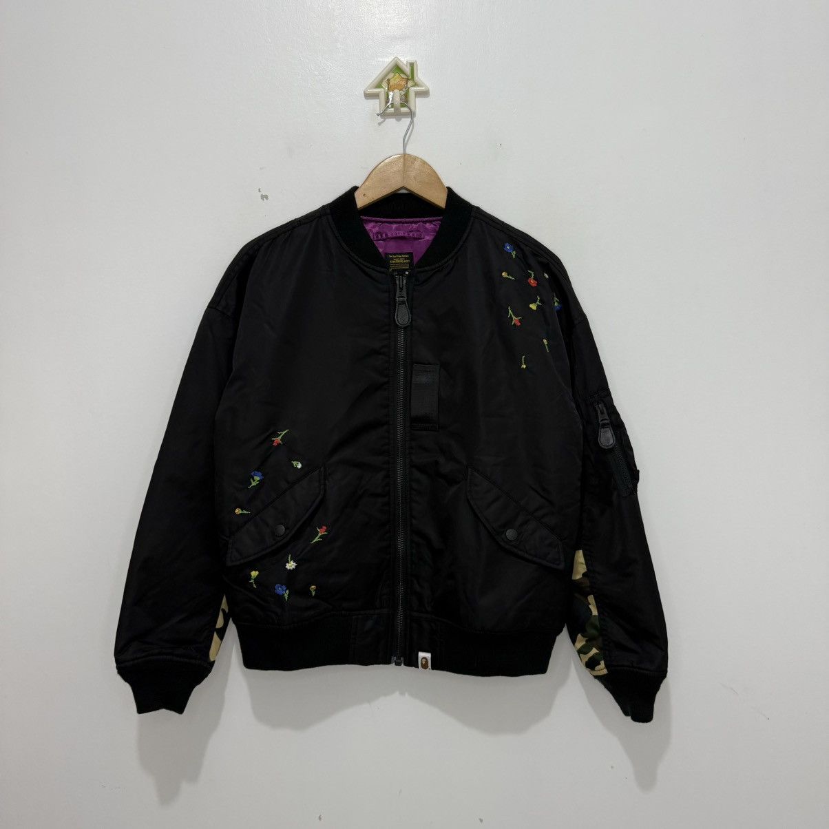 Bape Bape MA-1 Bomber Jacket Size S / US 4 / IT 40 - 4 Thumbnail