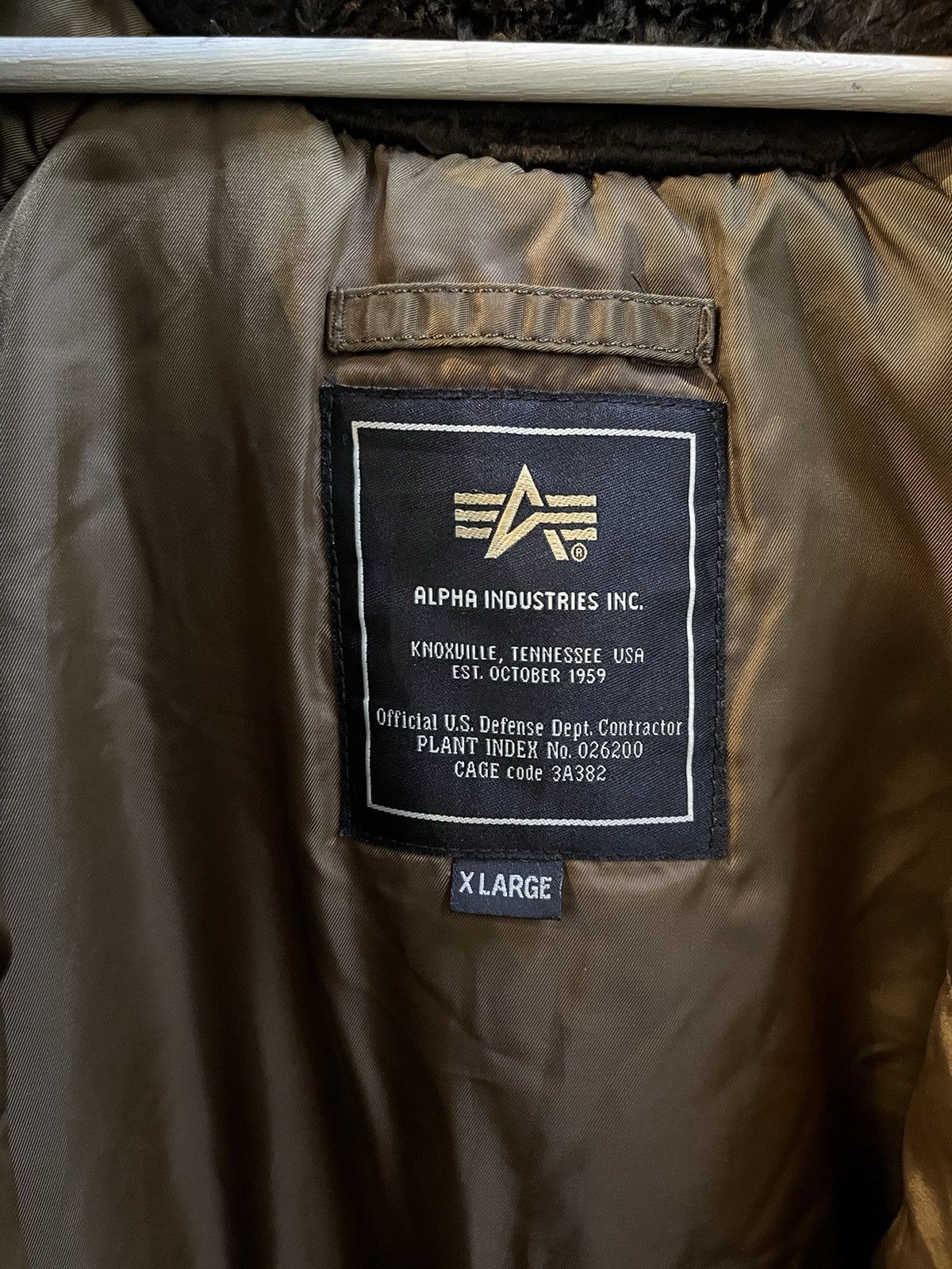 Alpha Industries × Vintage ALPHA INDUSTRIES MOHAIR JACKET Size US XL / EU 56 / 4 - 9 Thumbnail