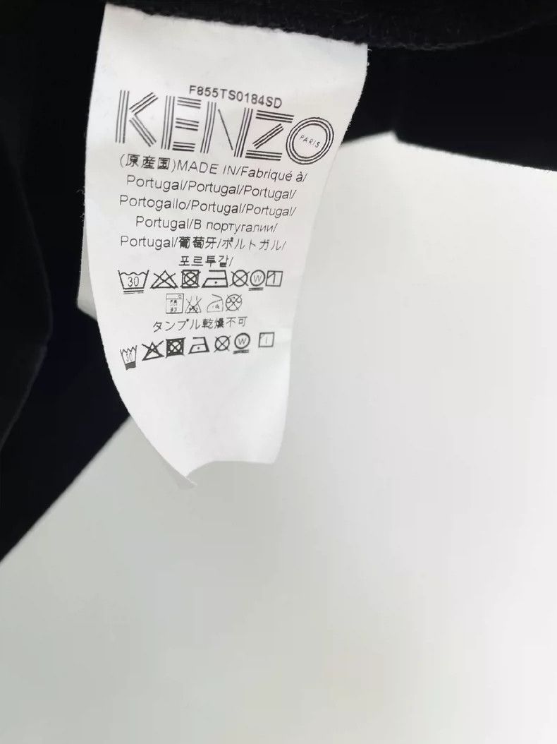 Kenzo KENZO Black cotton men's short sleeve T-shirt Size US M / EU 48-50 / 2 - 6 Thumbnail